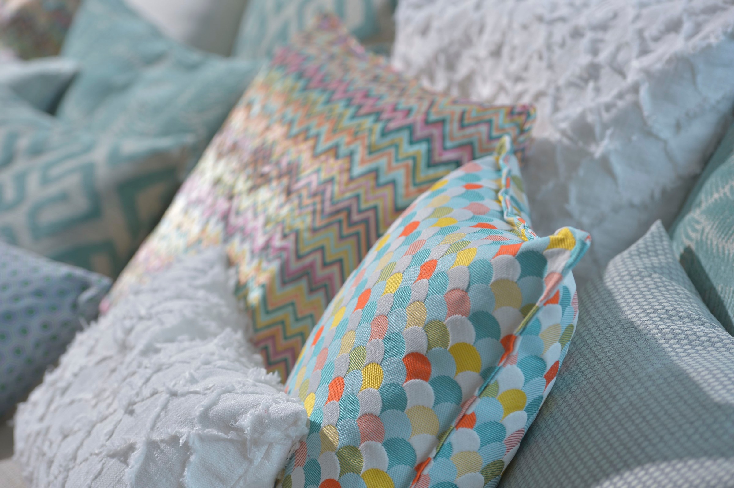 H.O.C.K. Dekokissen »Suzette« mit Biese, Kissenhülle mit Füllung, 1 Stück