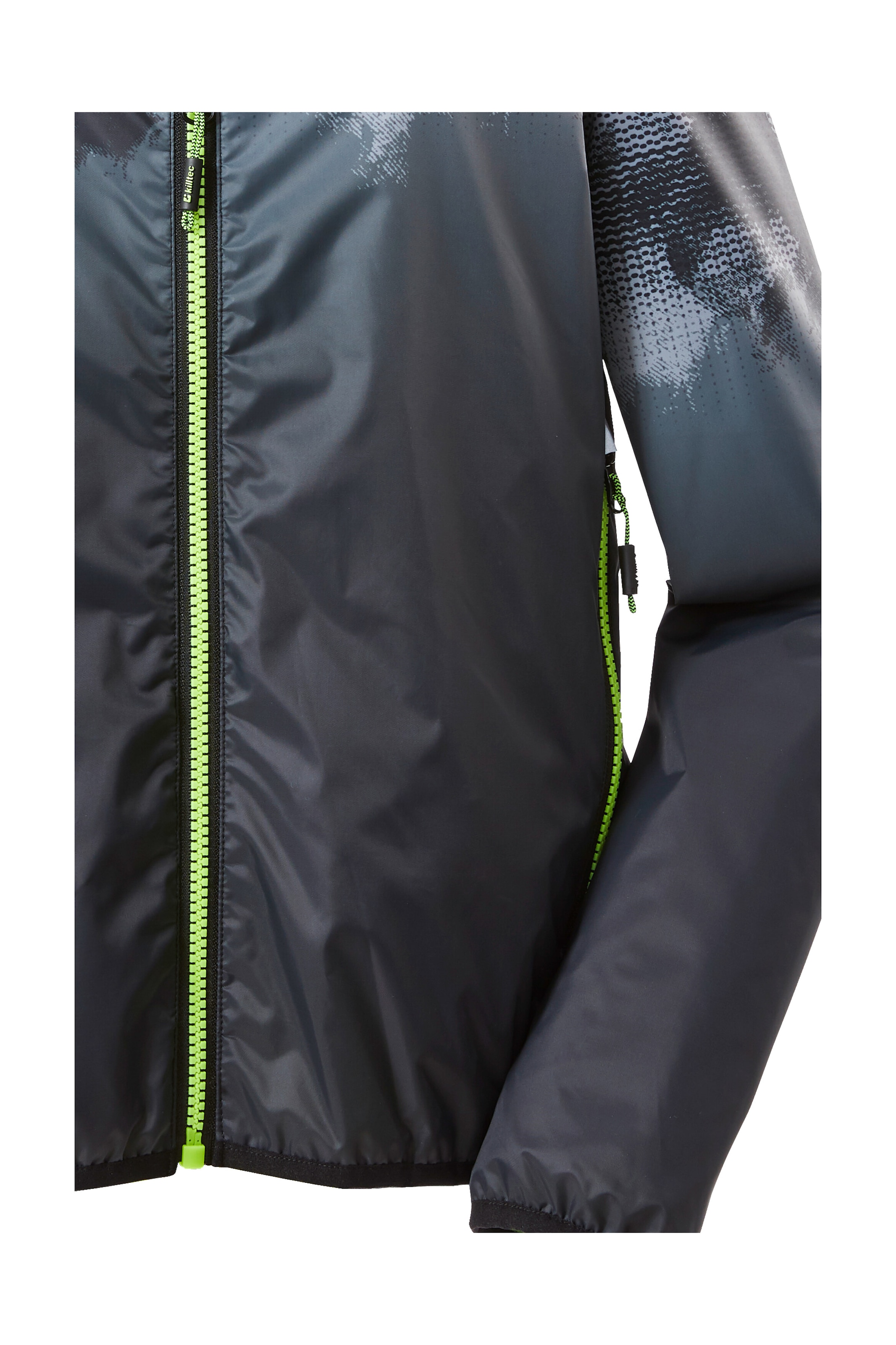 Killtec Outdoorjacke »Lyse BYS JCKT B«, Leichte, wasserdichte Kinderjacke, klein verpackbar, cooles Muster