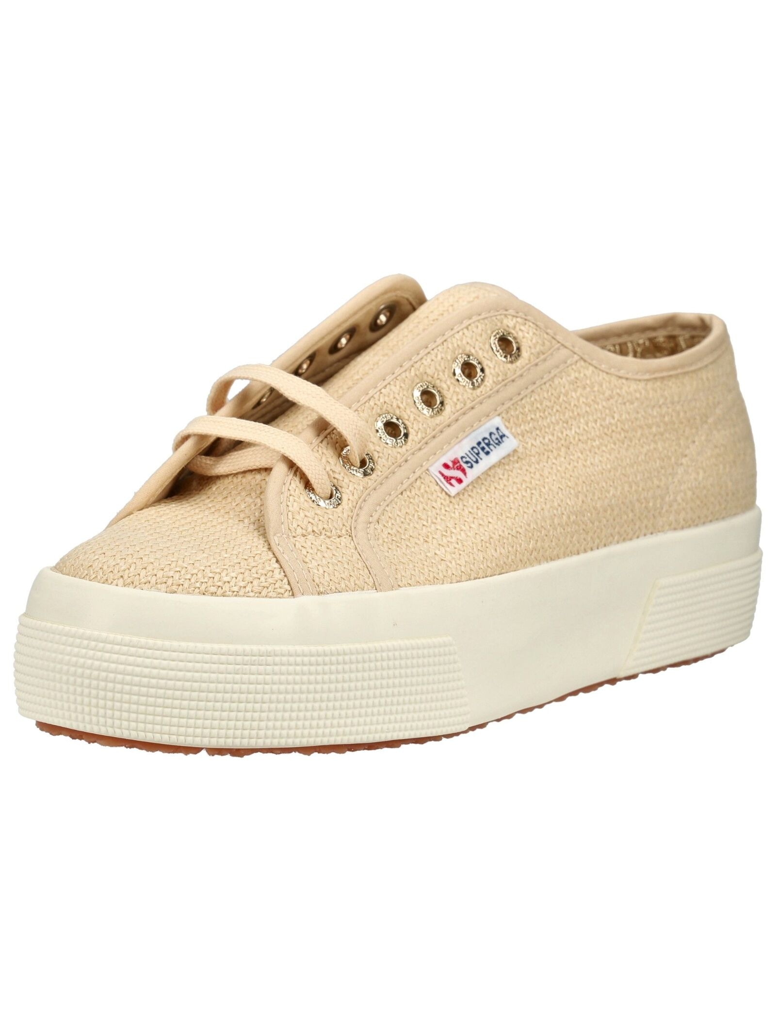 Superga Beige Plateausneaker "Superga Sneaker Textil" von Baur