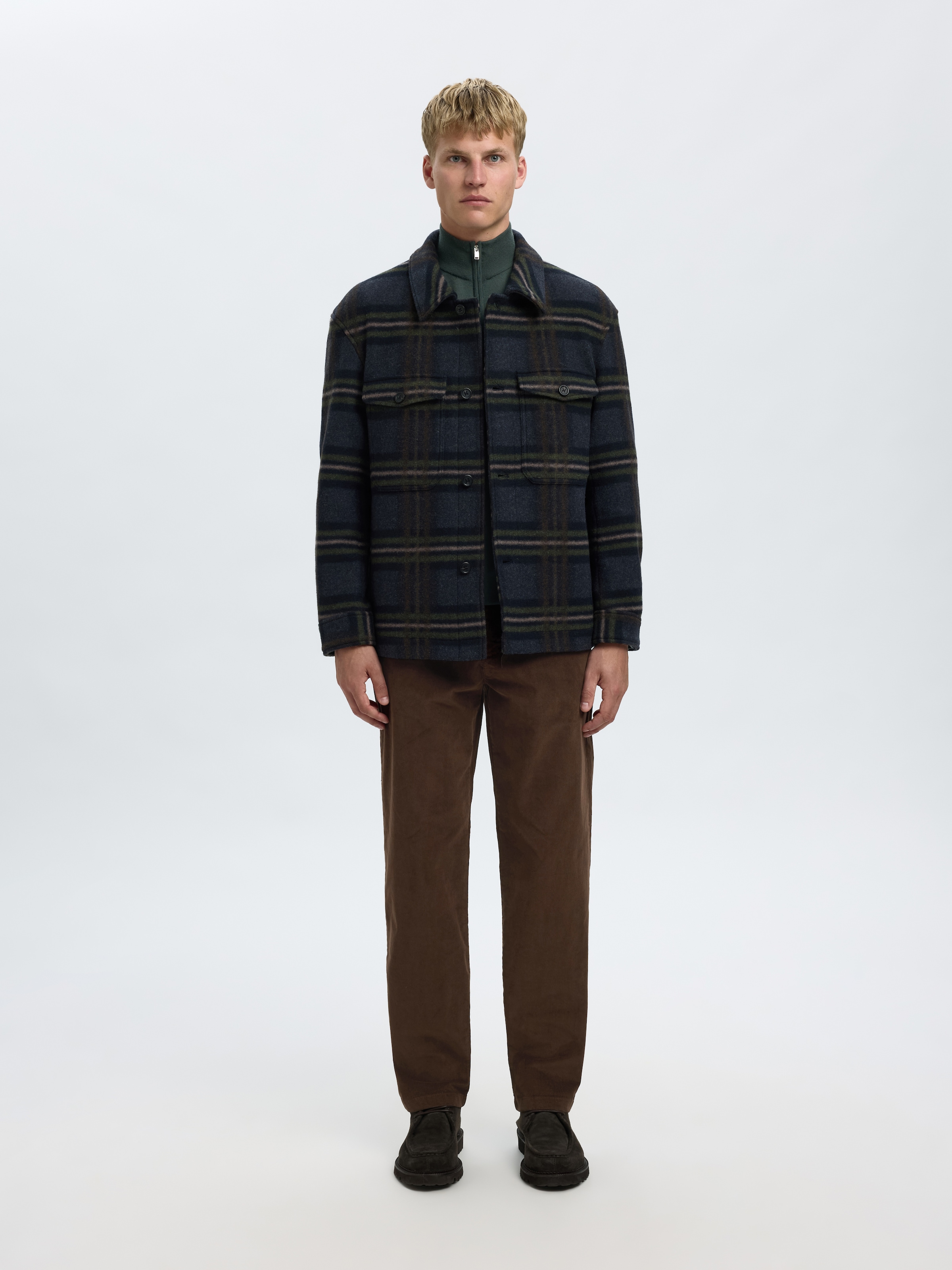 SELECTED HOMME Cordhose »SLH196-STRAIGHT MILES CORD PANT W NOOS«