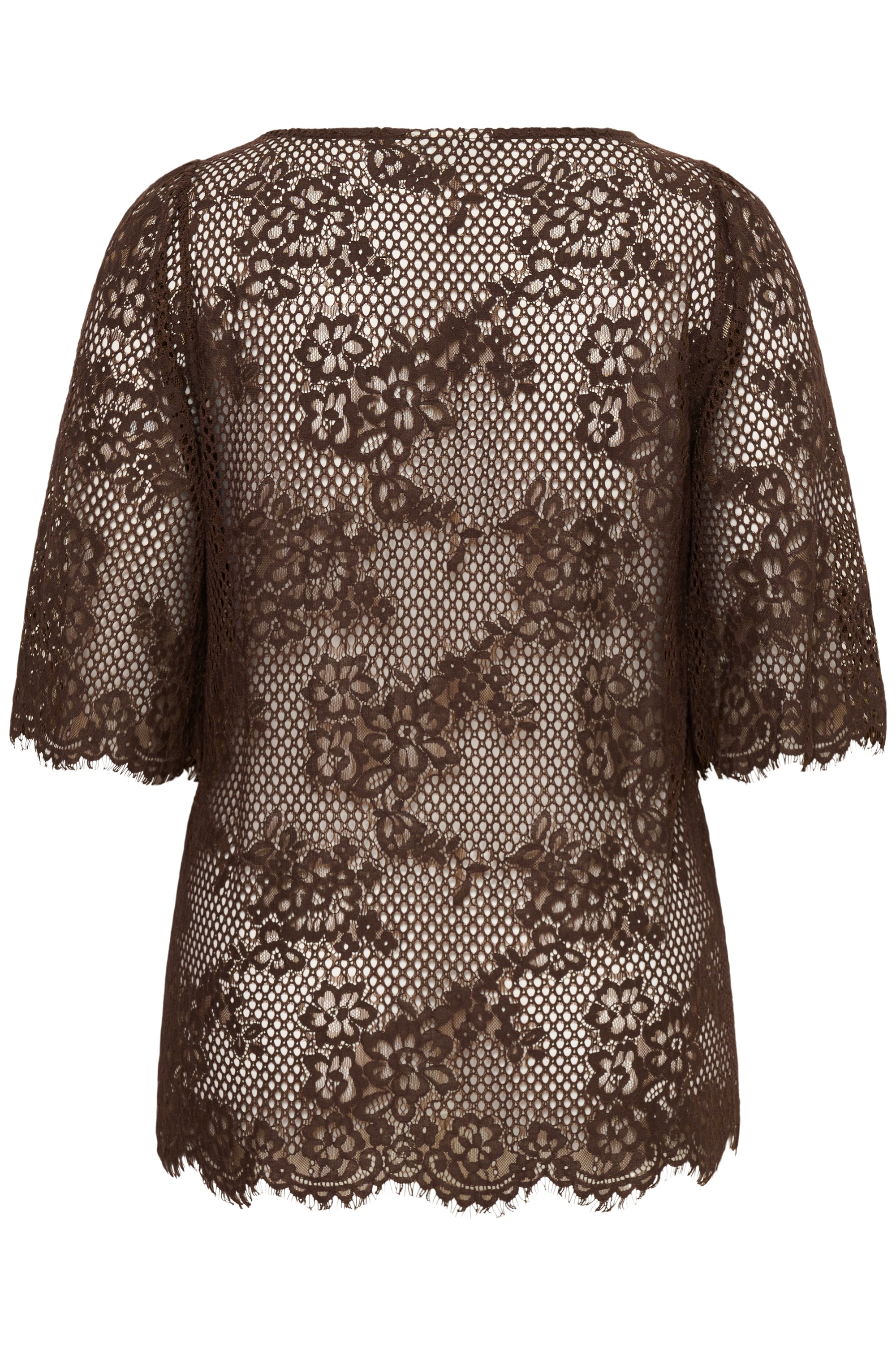 KAFFE Curve Kurzarmbluse »Damen Bluse kurzarm KCcarley«