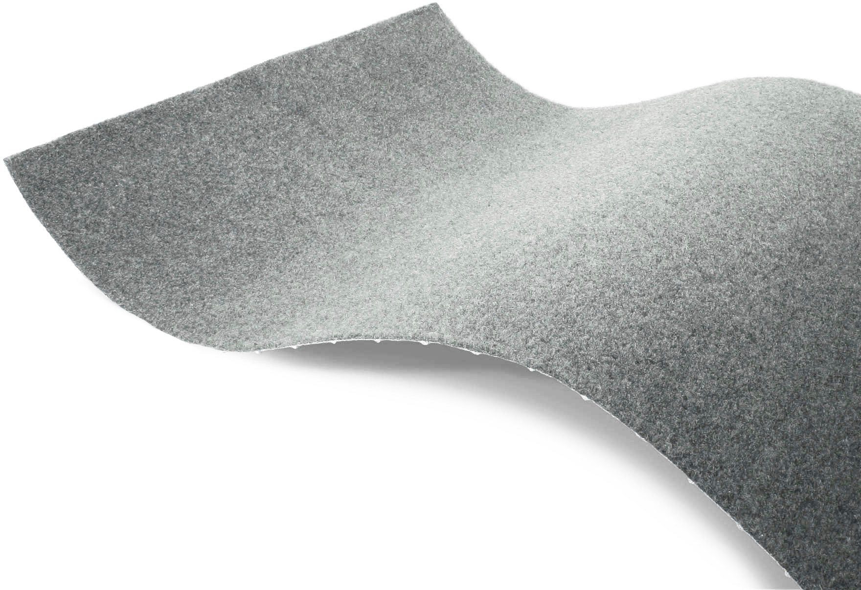 Kunstrasen "COMFORT Colours, Breite 133 cm, Gesamthöhe 7 mm, Made in Netherlands", grau (hellgrau), B:133cm L:700cm, Polyester, PRIMAFLOR-IDEEN IN TEXTIL, Teppiche, Rasenteppich, mit Drainage-Noppen, witterungsbeständig & wasserfest