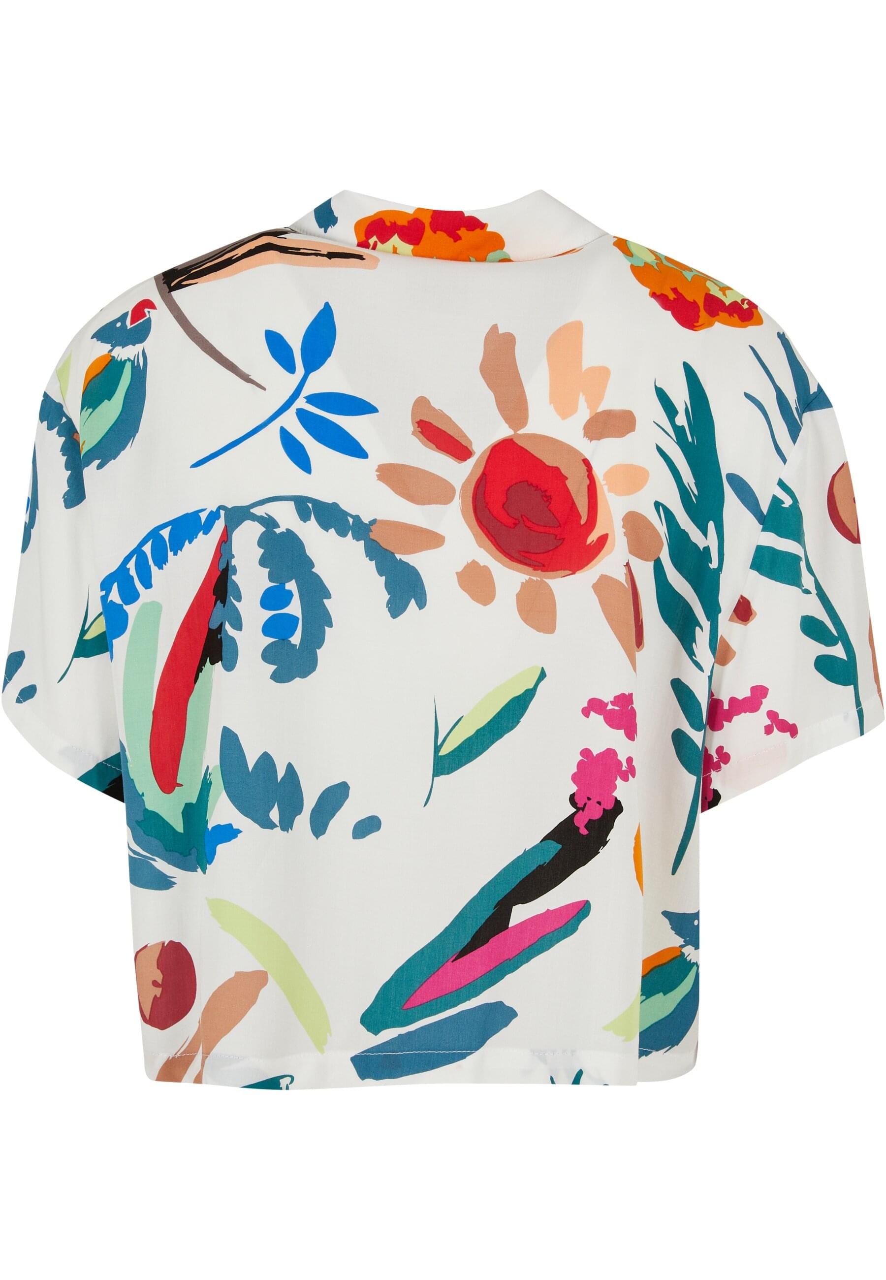 URBAN CLASSICS T-Shirt "Urban Classics Damen Ladies Resort Shirt", (1 tlg.) günstig online kaufen