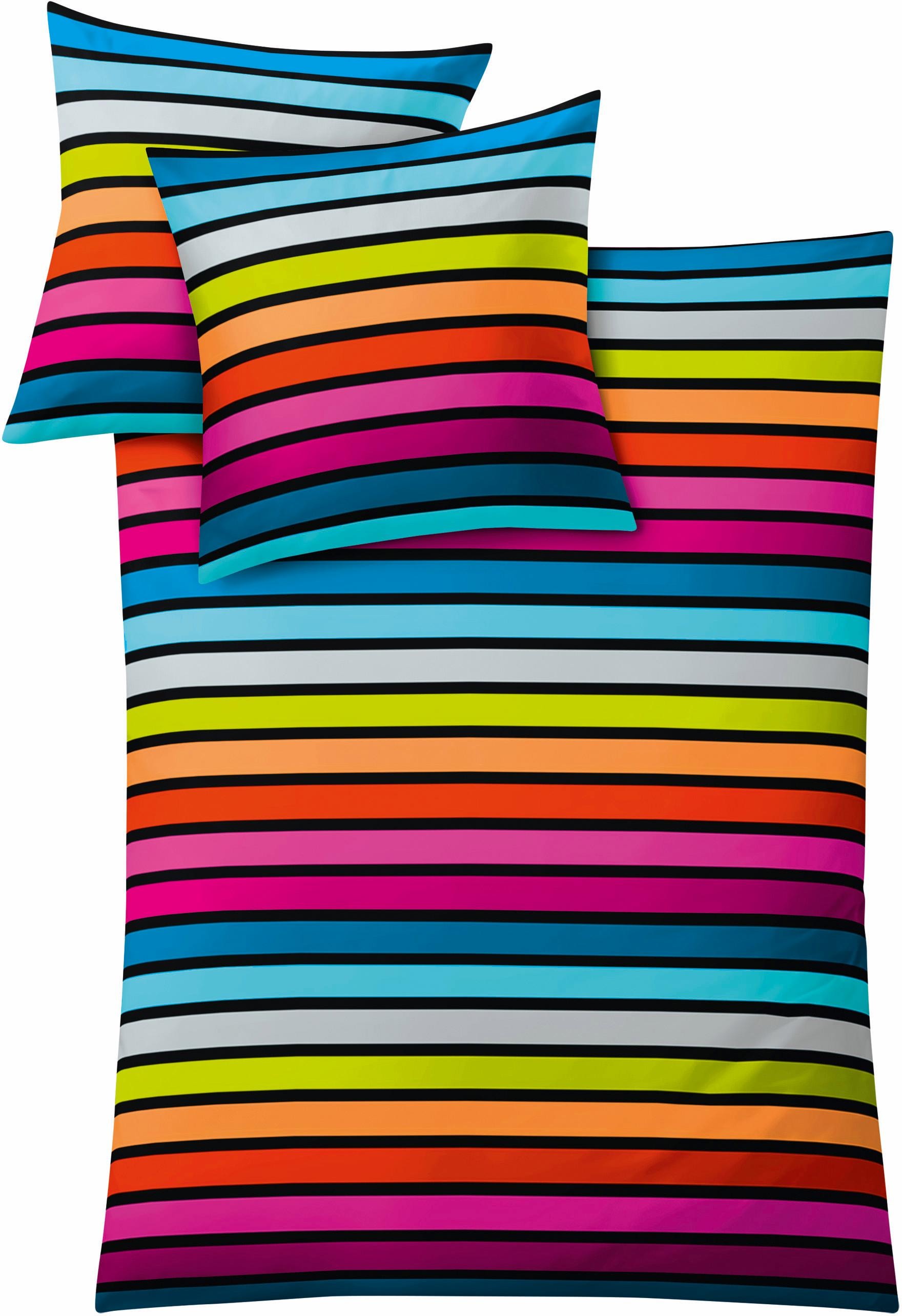 Kleine Wolke Bettwäsche "Rimini" 2 Stk. tlg. mit Streifen günstig online kaufen