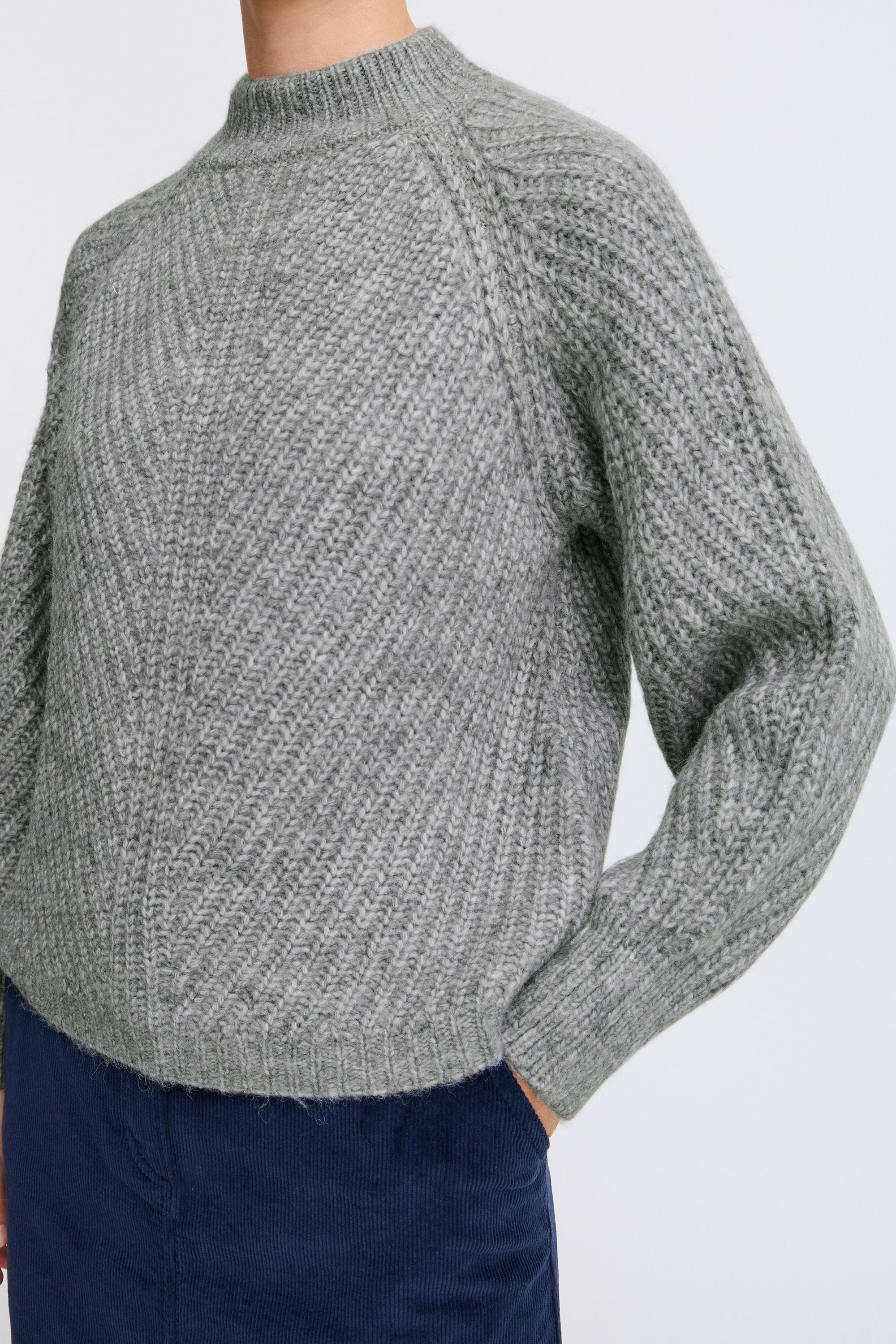 b.young Strickpullover »Strickpullover BYOKSANA TURTLENECK JUMPER -«