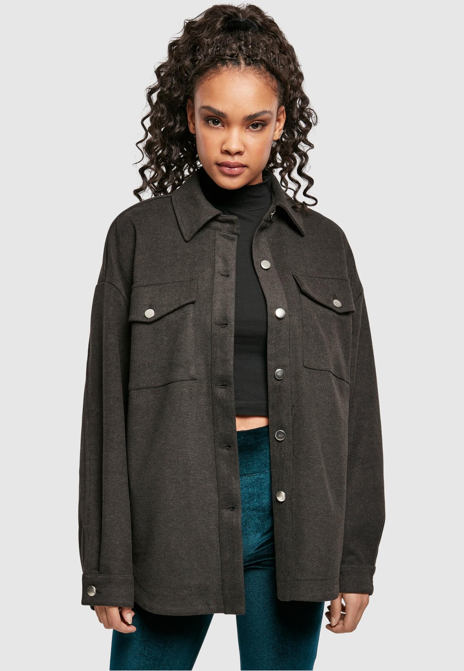 URBAN CLASSICS Hemdbluse »Urban Classics Damen Ladies Classic Overshirt«