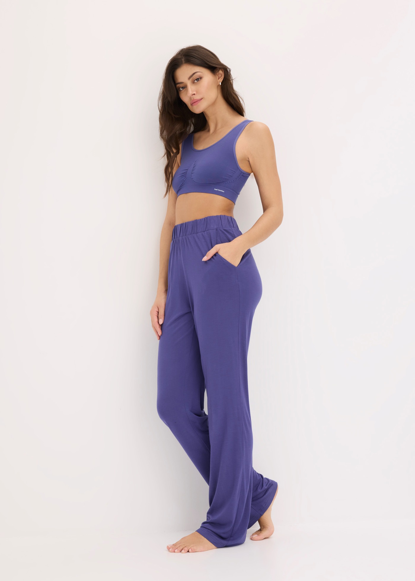 bonprix Bustier Packung, 2er,  aus elastischer Mikrofaser, mit leichter Formgebung, im 2er-Pack