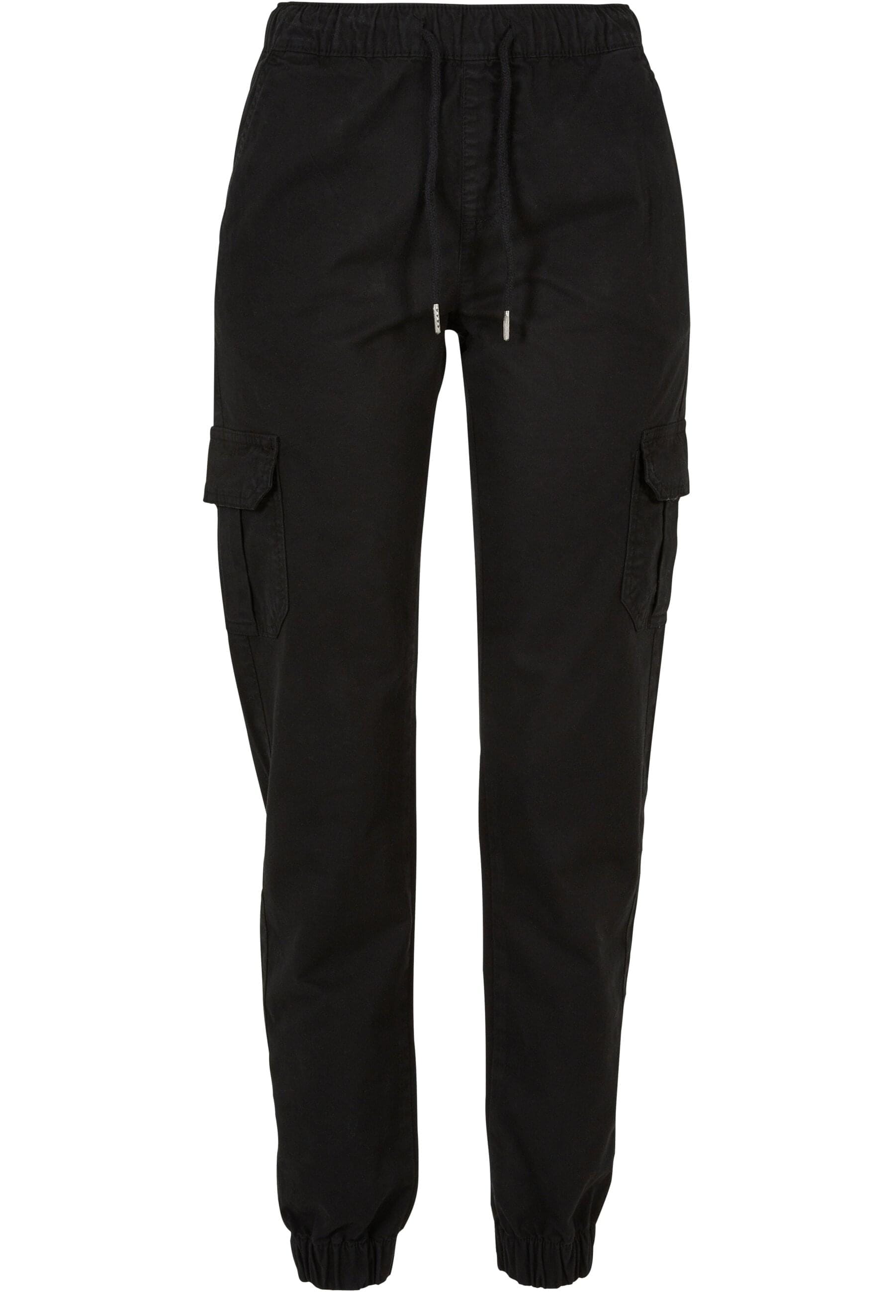 Cargohose »Urban Classics Damen Ladies High Waist Cargo Jogging Pants«, (1 tlg.)