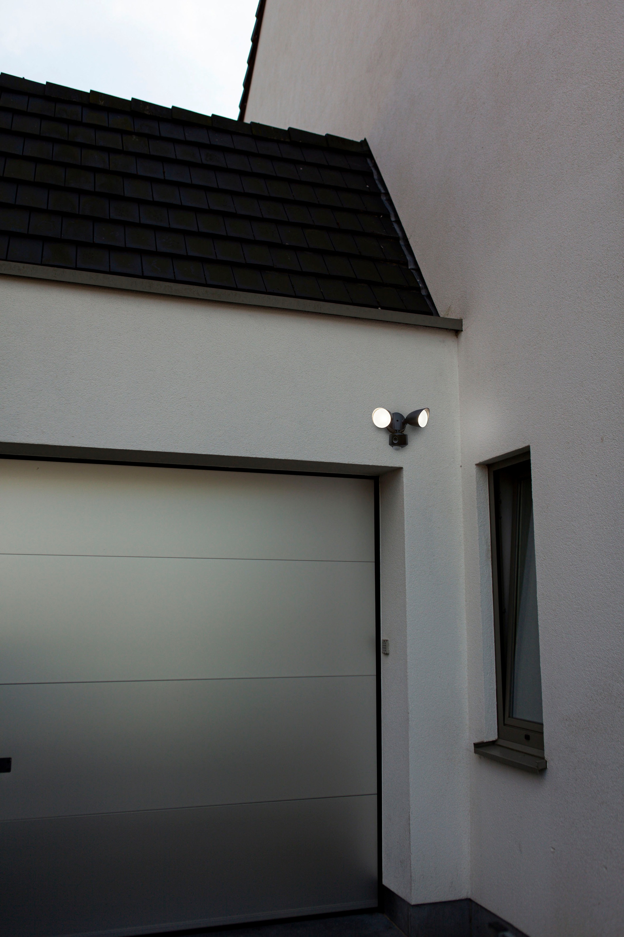 ECO-LIGHT Smarte LED-Leuchte »DRACO«, Leuchtmittel LED-Modul | LED fest integriert, Smart-Home Kameraleuchte