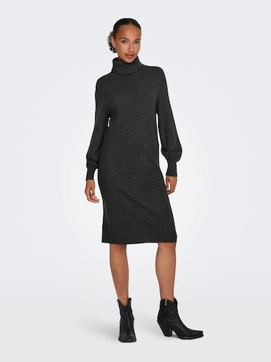 ONLY Strickkleid "ONLSASHA L/S ROLLNECK DRESS NCA KNT"