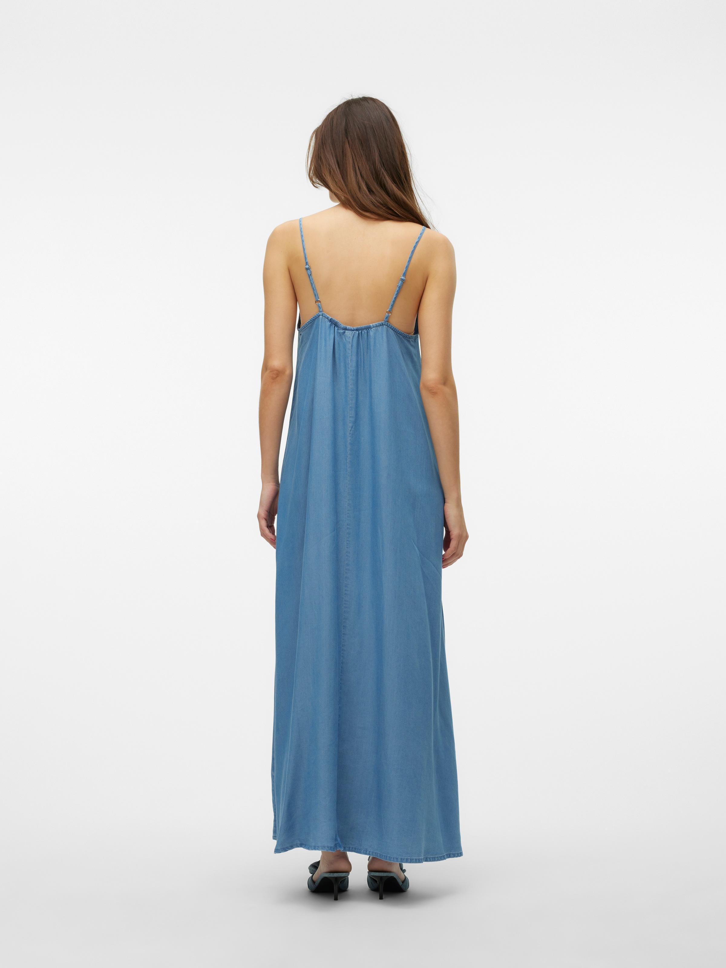 Vero Moda Maxikleid "VMHARPER SL STRAP MAXI DRESS GA", Sommerkleid günstig online kaufen