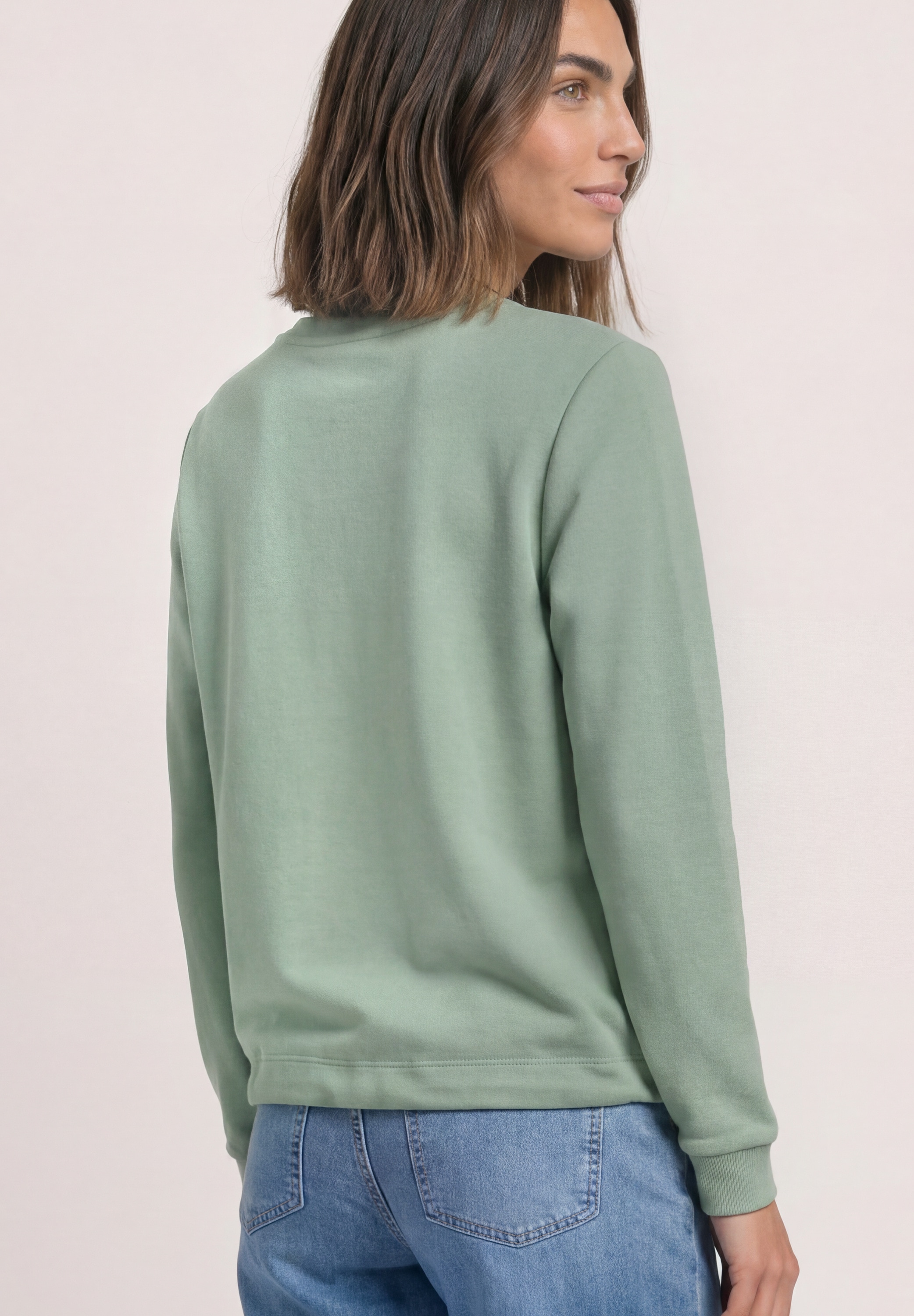 STREET ONE Sweatshirt , mit Tunnelzug am Saum
