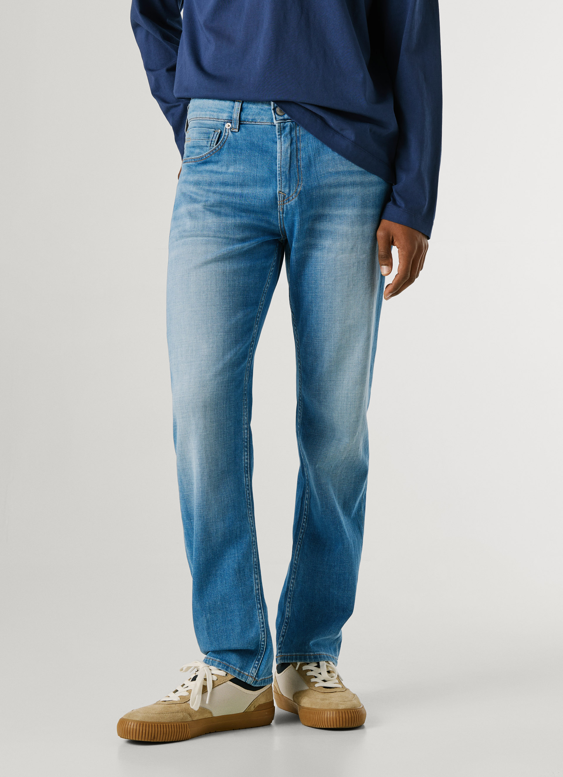 Pepe Jeans Straight-Jeans "CASH" Regular Waist