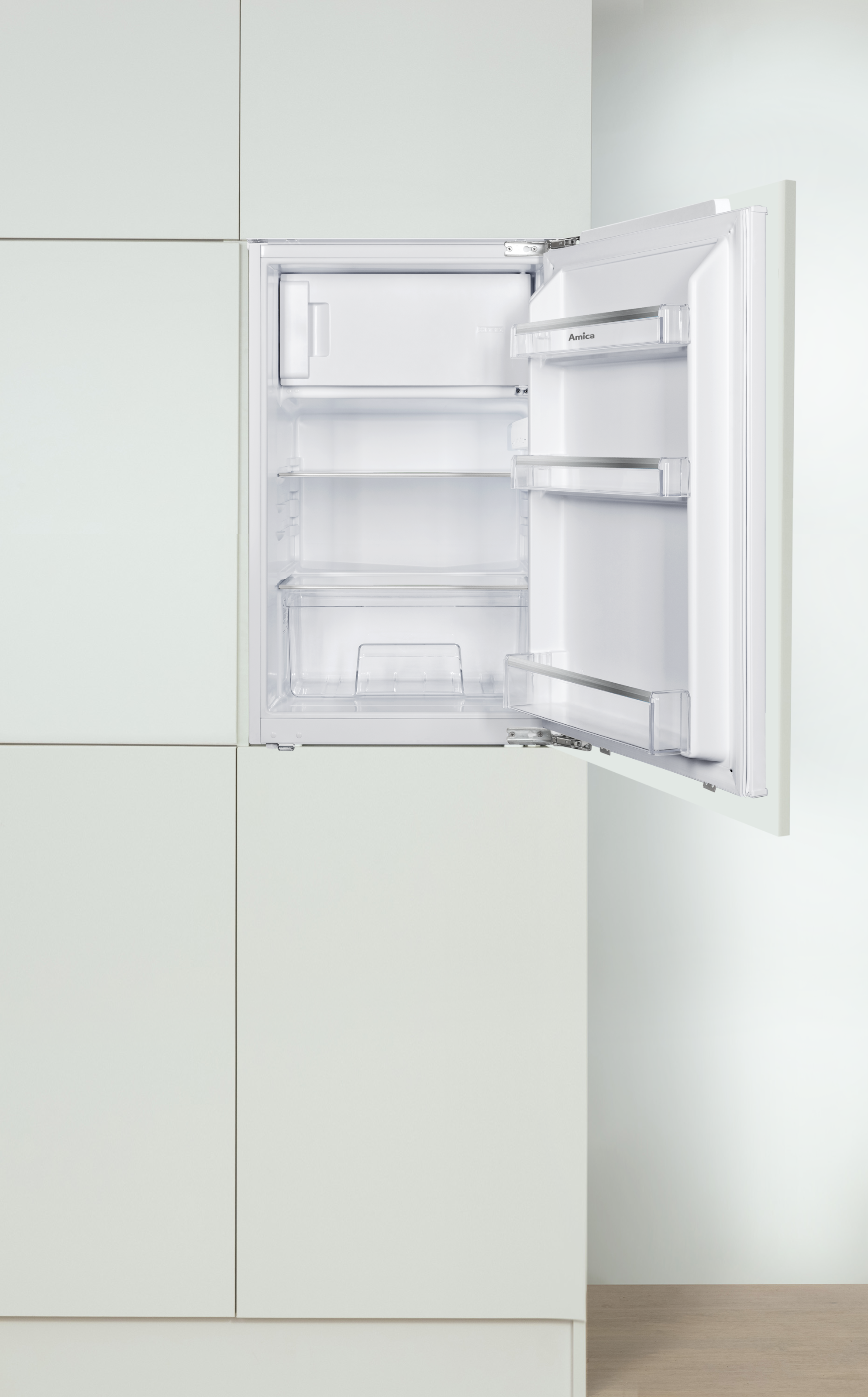 Amica Einbaukühlgefrierkombination »EKSX 361 905« 87,1 cm hoch 54 cm breit Tür-Offen-Alarm