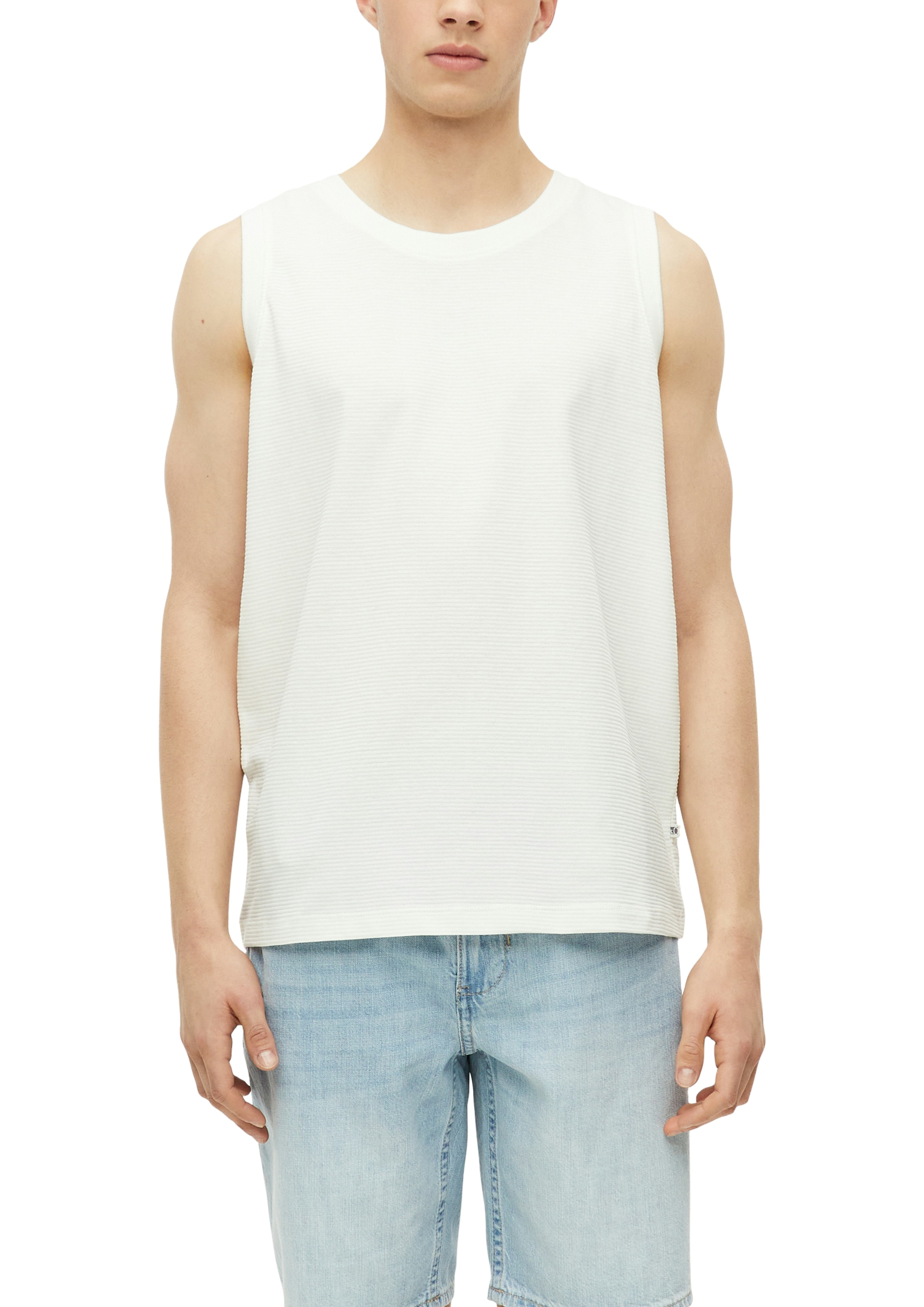 s.Oliver Tanktop Sommertop in feiner Streifen-Optik