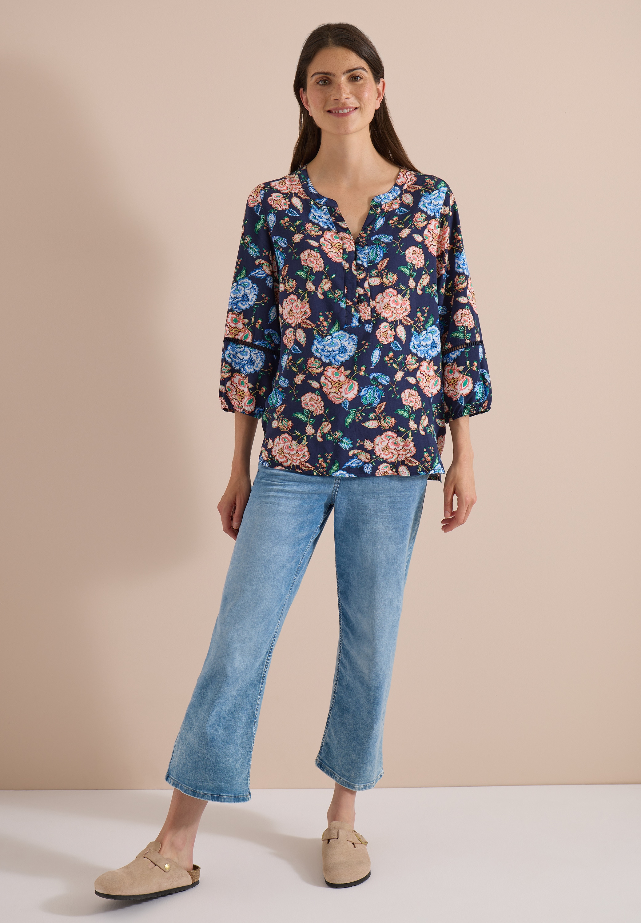 Cecil Shirtbluse mit 3/4 Ärmeln