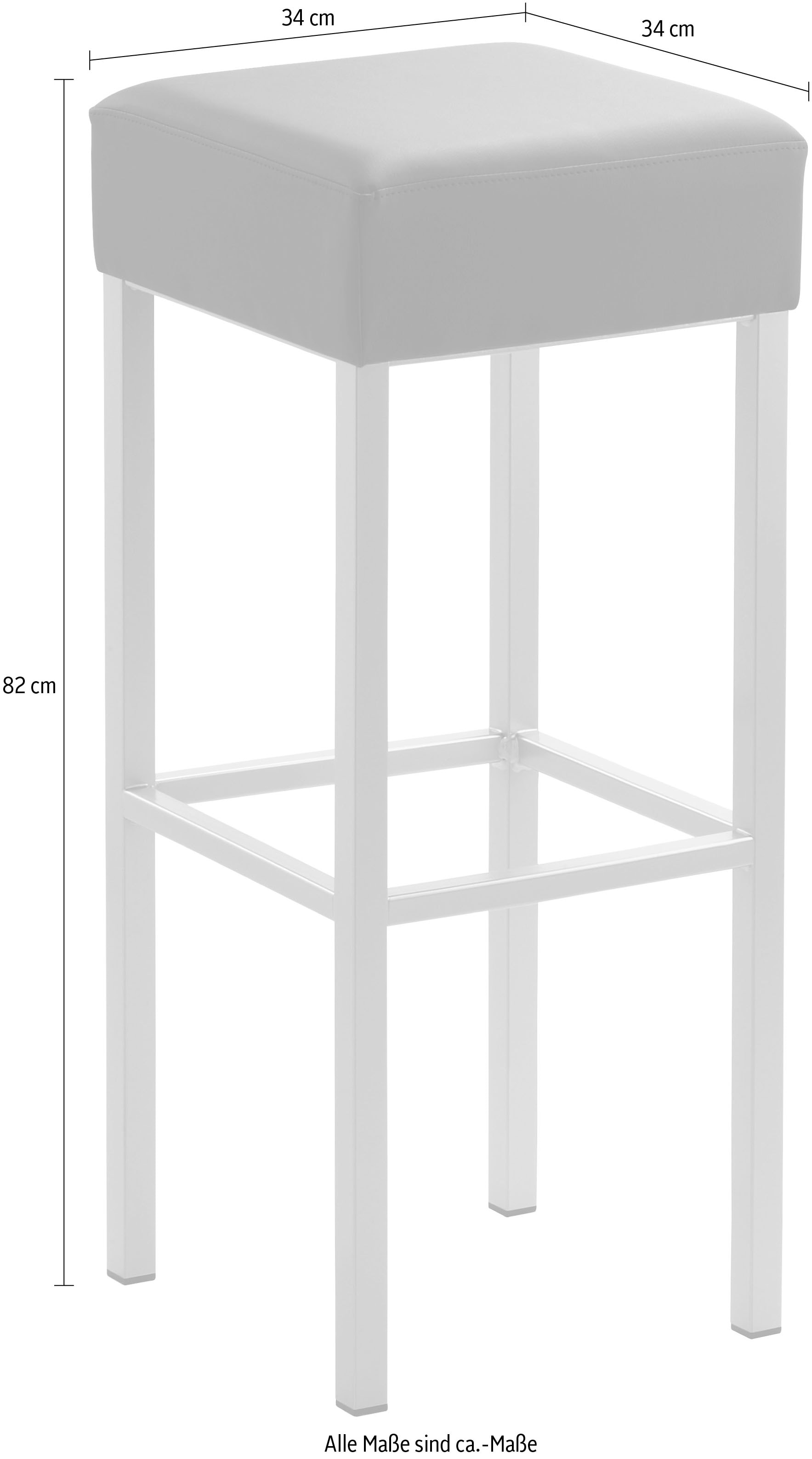Mayer Sitzmöbel Barhocker "myCUBUS" 1 Stk. tlg. günstig online kaufen