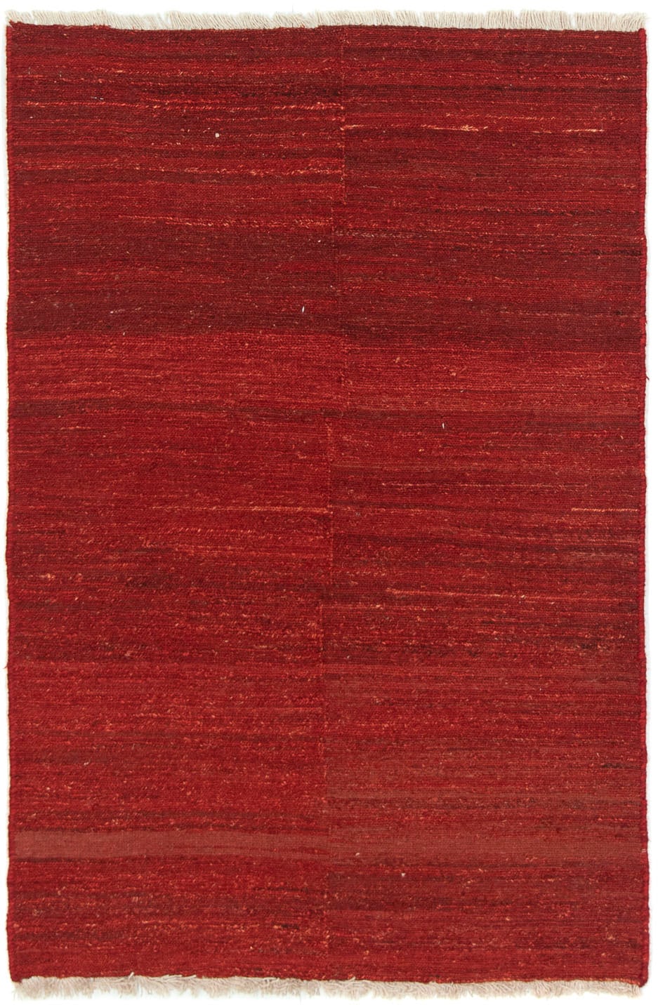 Teppich bestellen handgeknüpft BAUR morgenland »Gabbeh handgeknüpft rechteckig, | Wollteppich rot«,