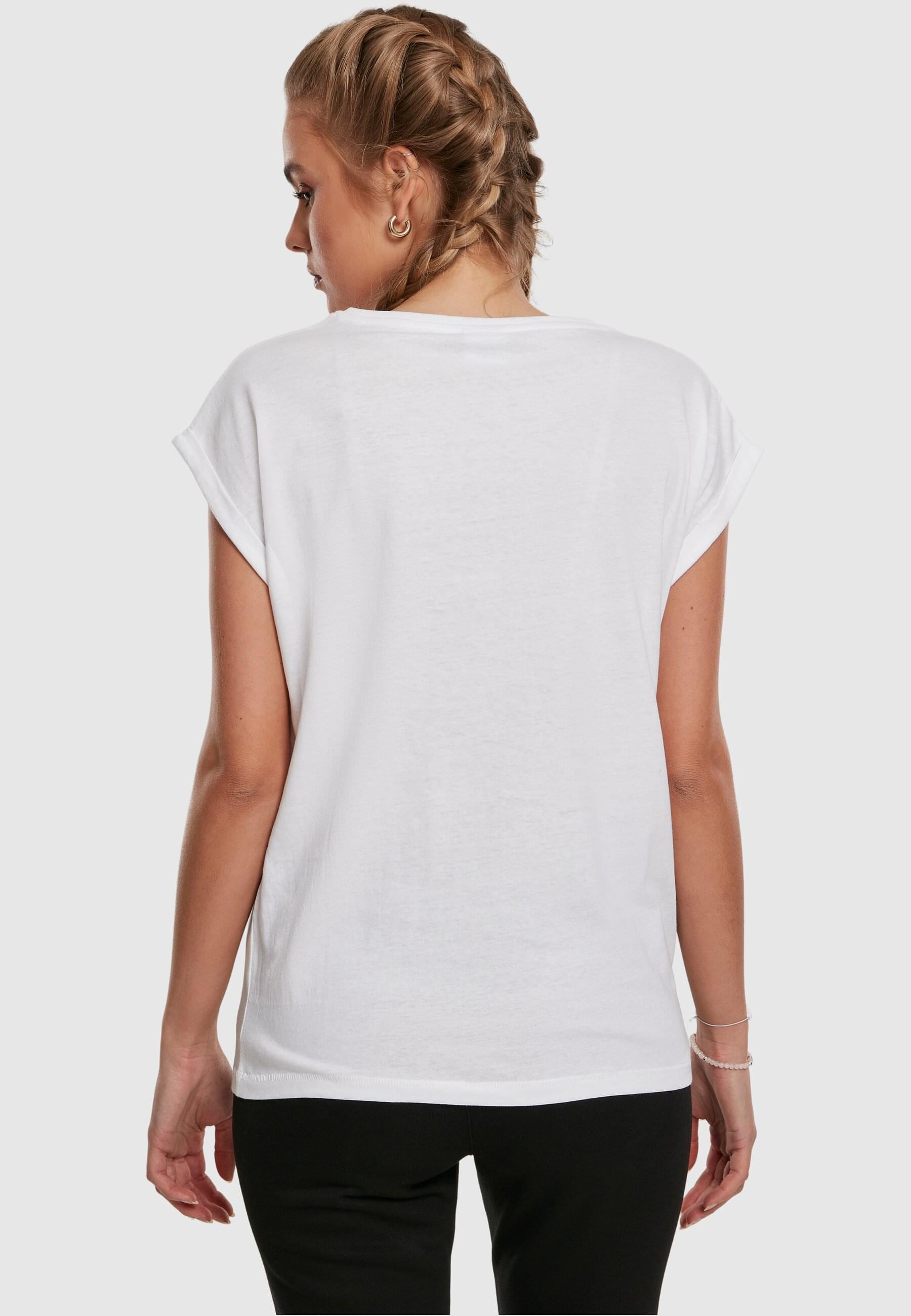 URBAN CLASSICS T-Shirt »Urban Classics Damen Ladies Extended Shoulder Tee 2-Pack«, (1 tlg.)