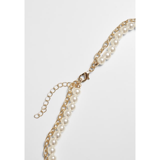 URBAN CLASSICS Edelstahlkette »Accessoires Pearl Layering Necklace« für  kaufen | BAUR