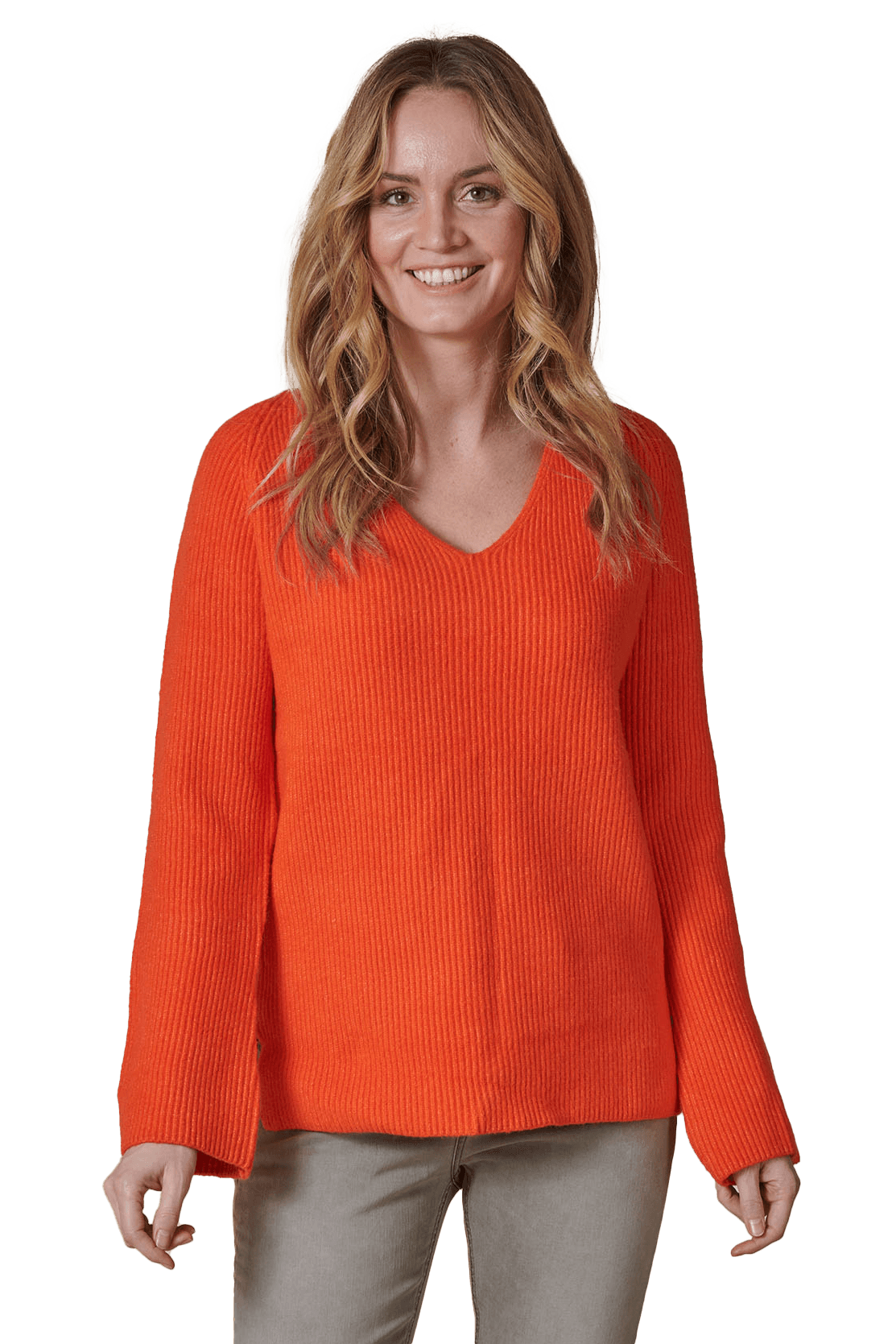 Zhrill Strickpullover »FREESA«, mit Logo Stickerei am Ärmel