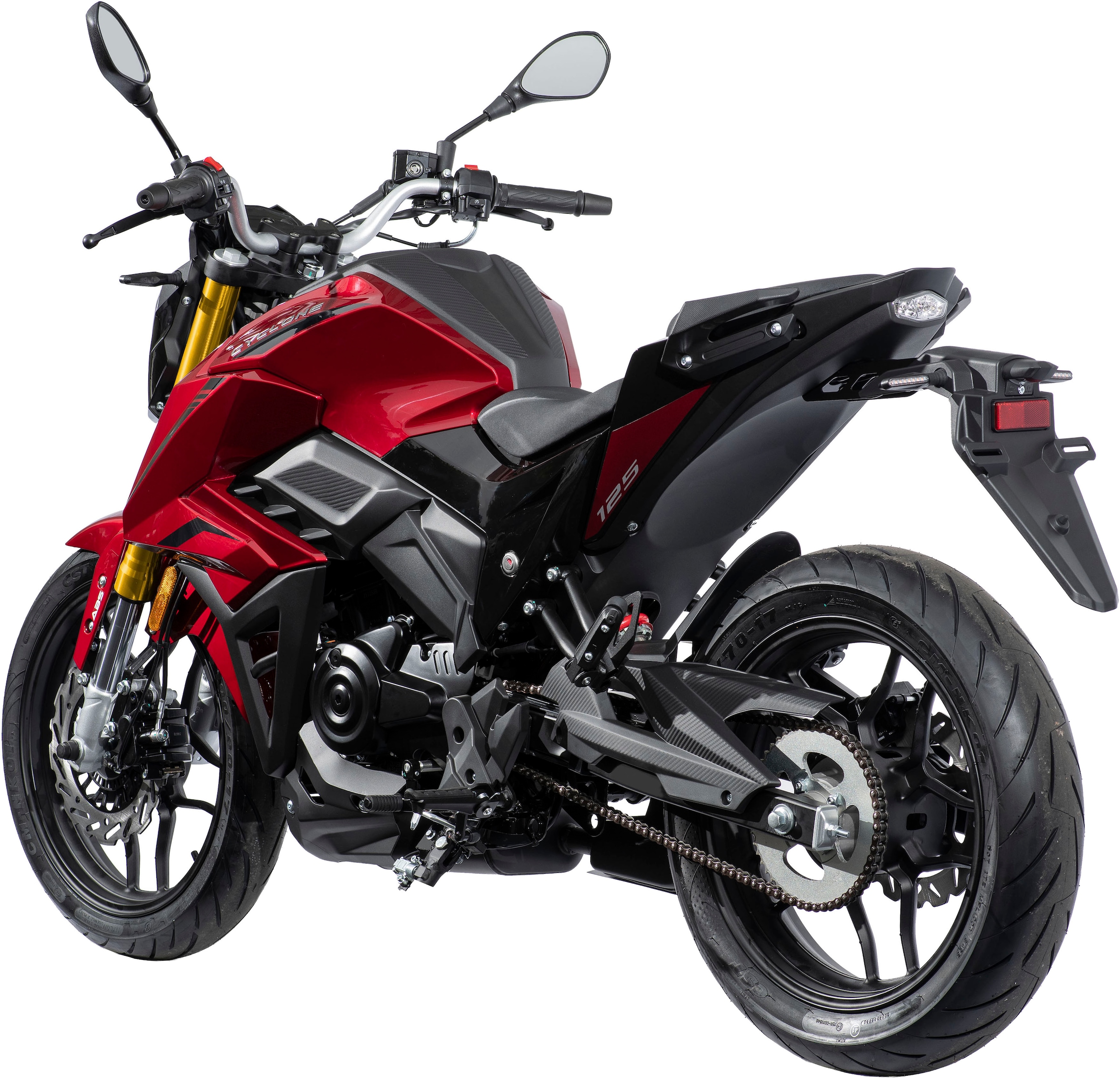 Cyclone Motorrad »Batllo5, 125, E5+, Naked« 124 cm³ 95 km/h Euro 5+ 15 11 kW, 15 PS, ABS, 125er Naked, digitales Cockpit