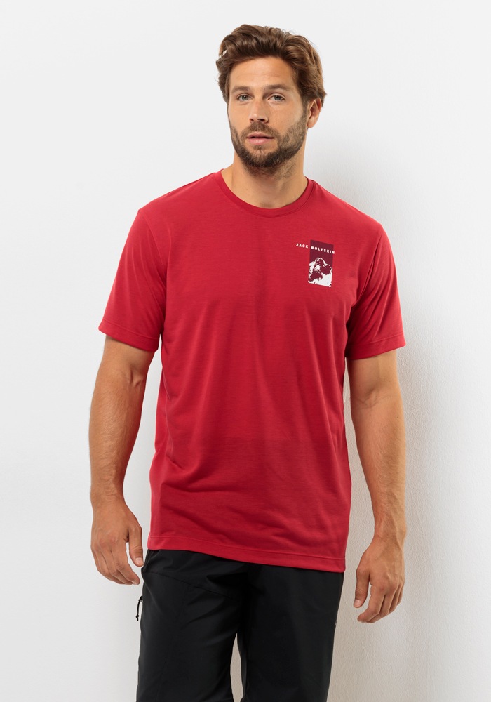 Jack Wolfskin T-Shirt "VONNAN S/S GRAPHIC T M" günstig online kaufen