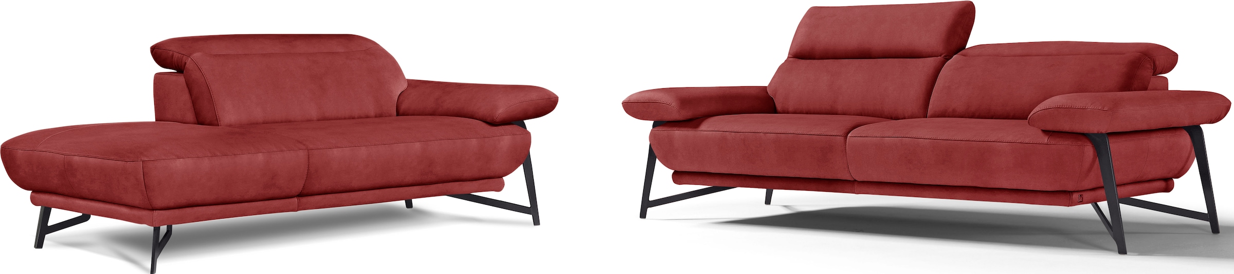 Egoitaliano Polstergarnitur "Anais, Design mit hohem Sitzkomfort für mehr B günstig online kaufen
