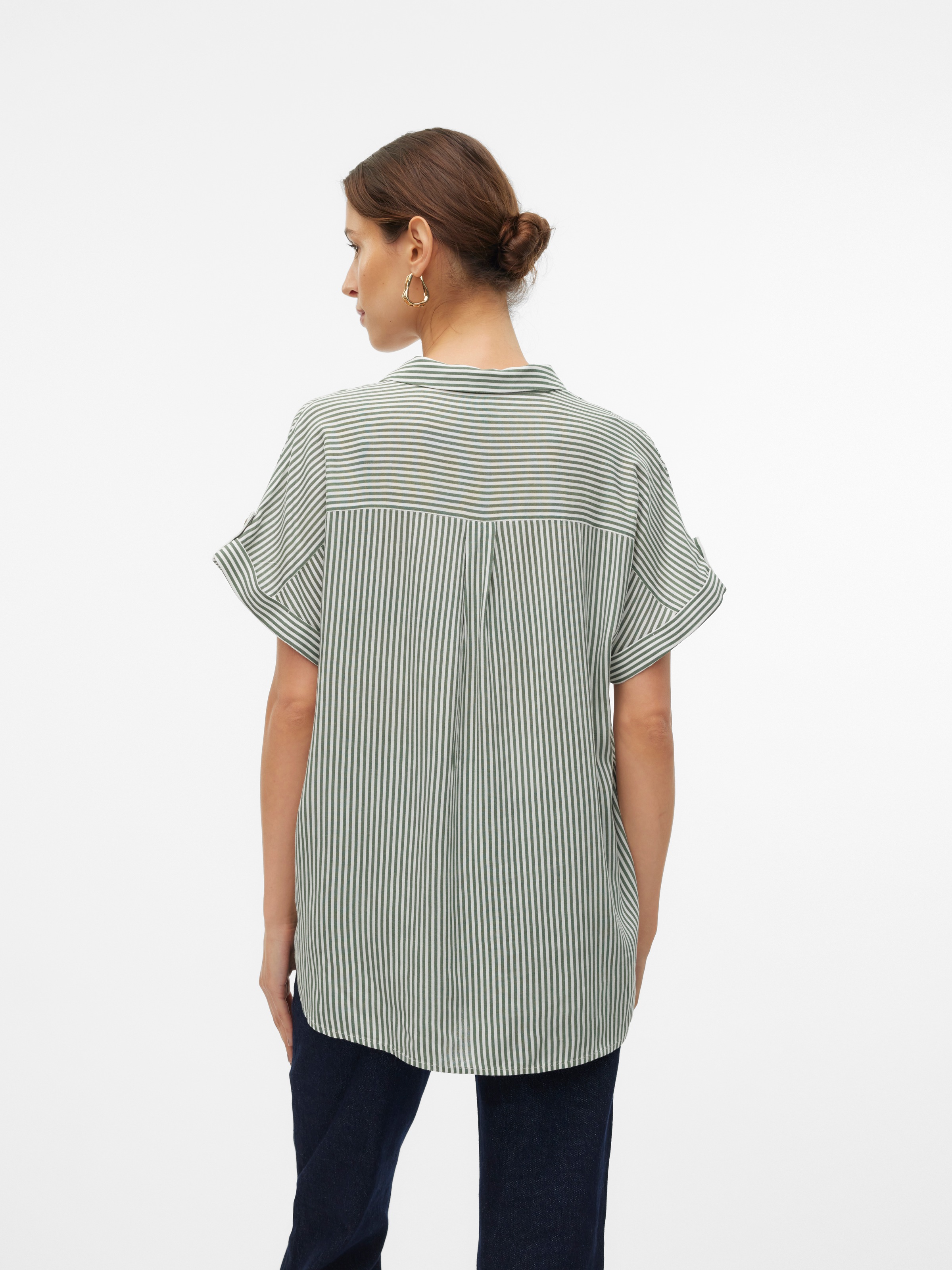 Thumbnail - Vero Moda Hemdbluse "VMBUMPY S/S SHIRT WVN GA NOOS"