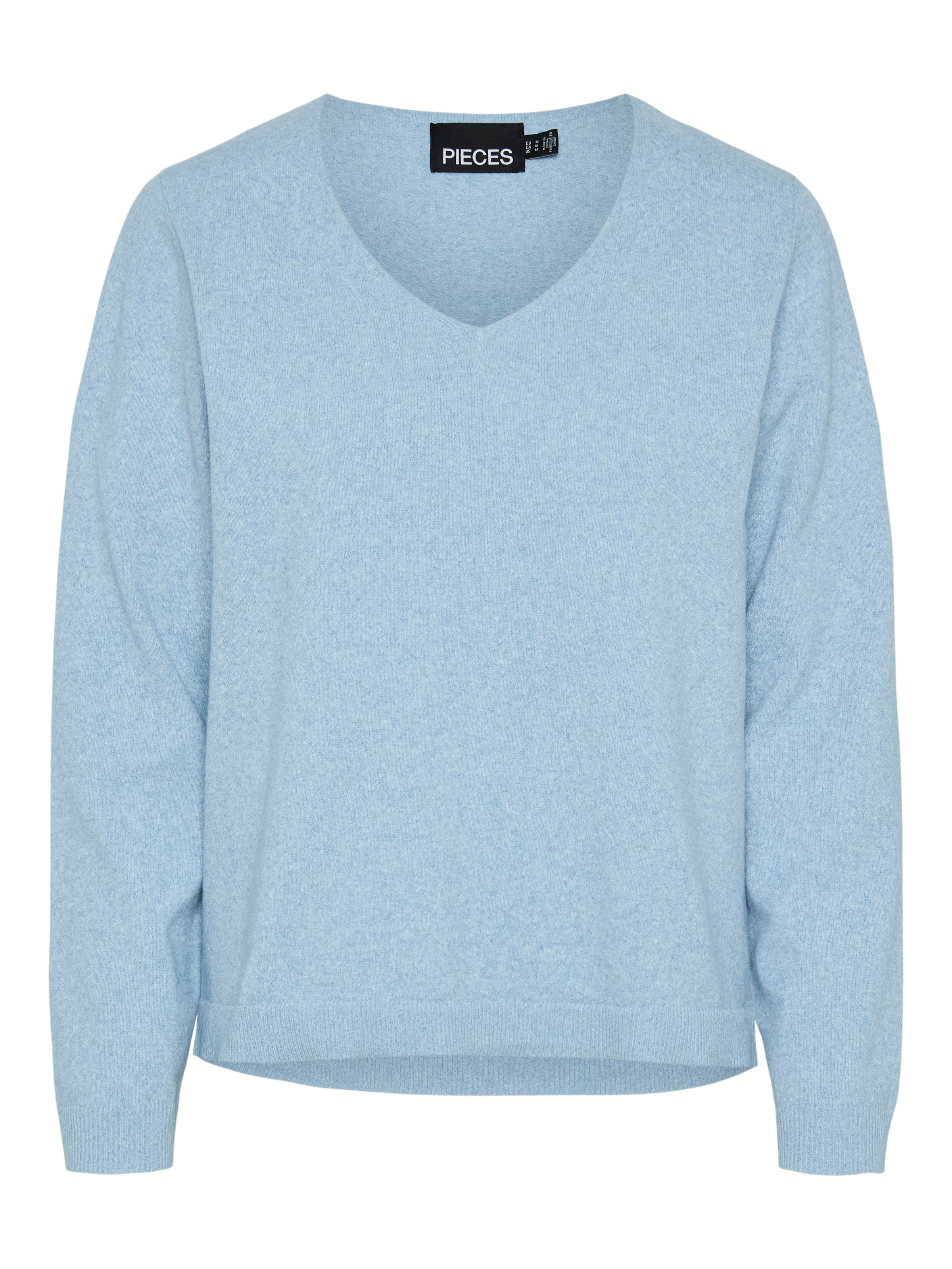 pieces V-Ausschnitt-Pullover »PCBREE LS V-NECK KNIT NOOS BC«
