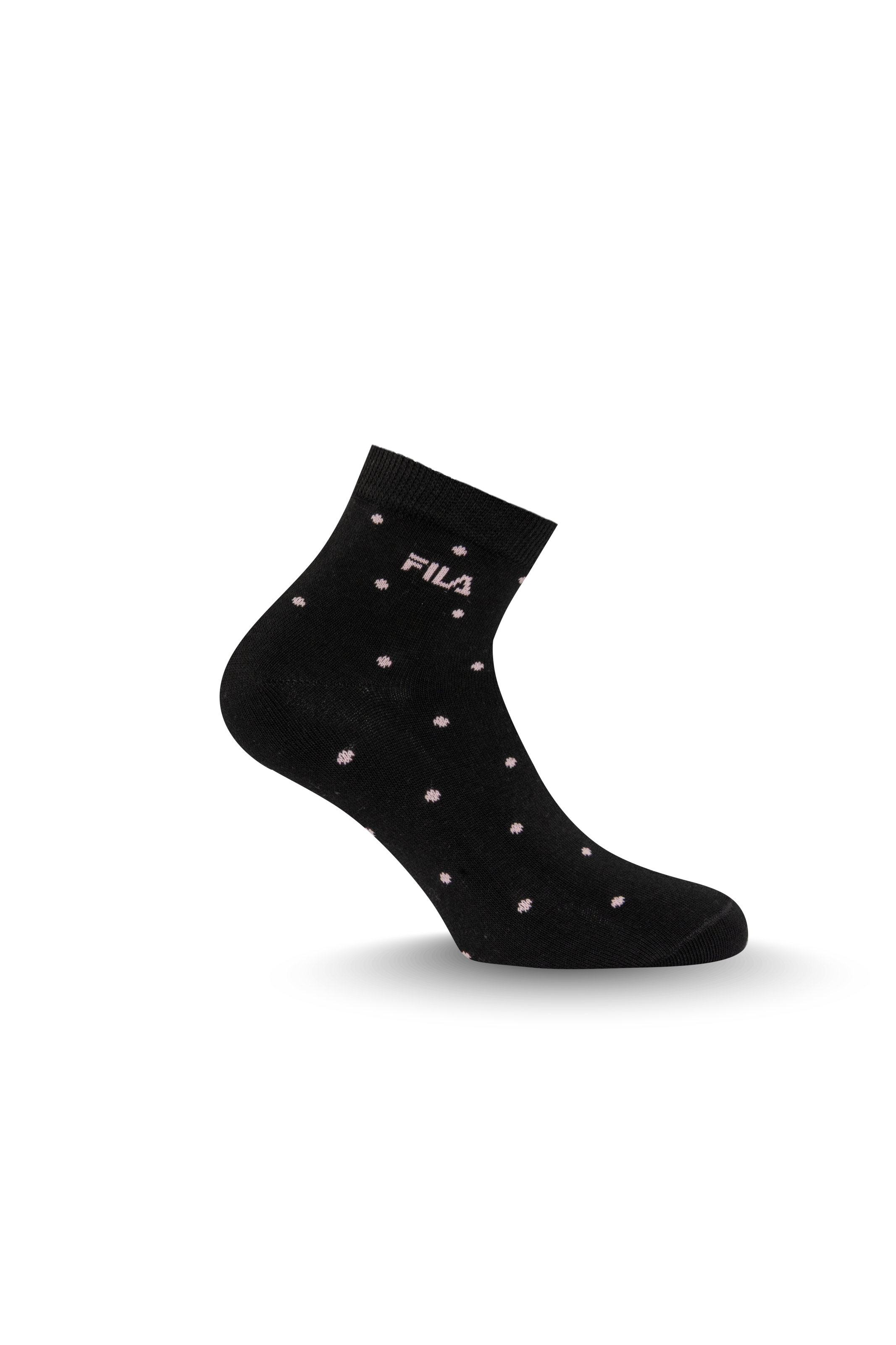 Fila Kurzsocken 3 Paar, mit schmalem Rippenbündchen, gepunktet, Cotton-Mix günstig online kaufen