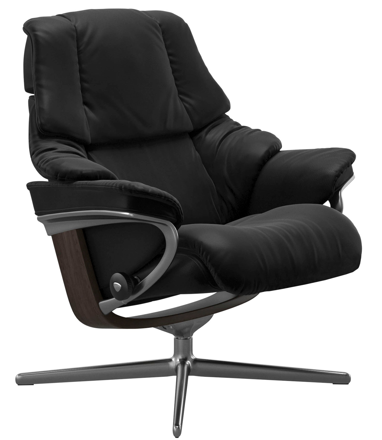 Thumbnail - Stressless Relaxsessel "Reno" mit Cross Base, Größe S, M & L, Holzakzent Wenge