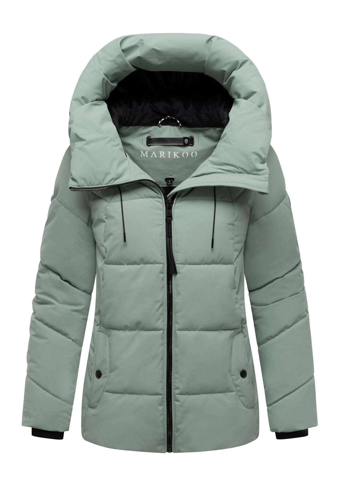 Marikoo Winterjacke »Kuscheltatze«, mit extra hohem Kragen