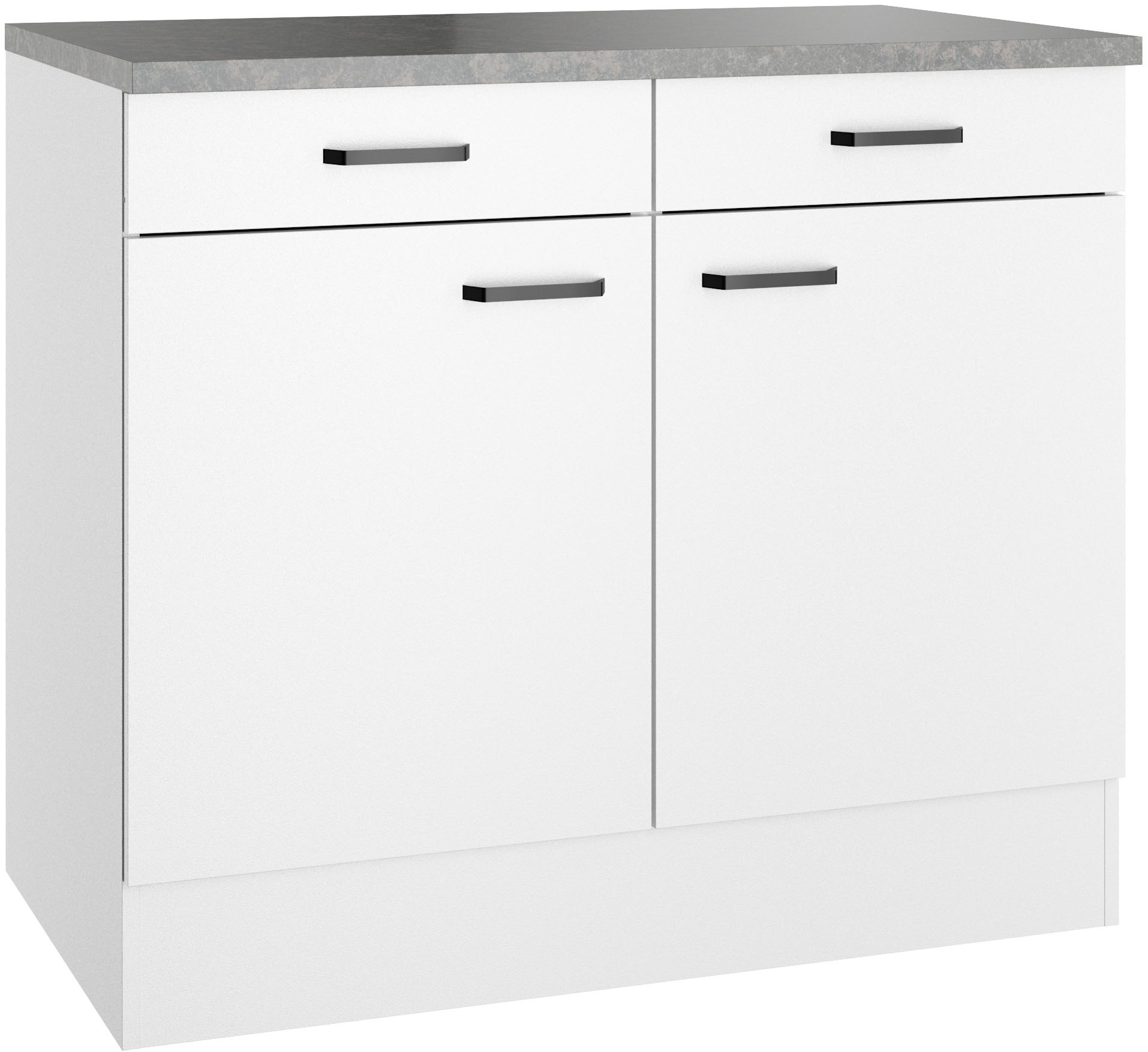 OPTIFIT Unterschrank "OPTImulti" Breite 100 cm, Tiefe 60 cm, mit 2 Türen, 2 günstig online kaufen