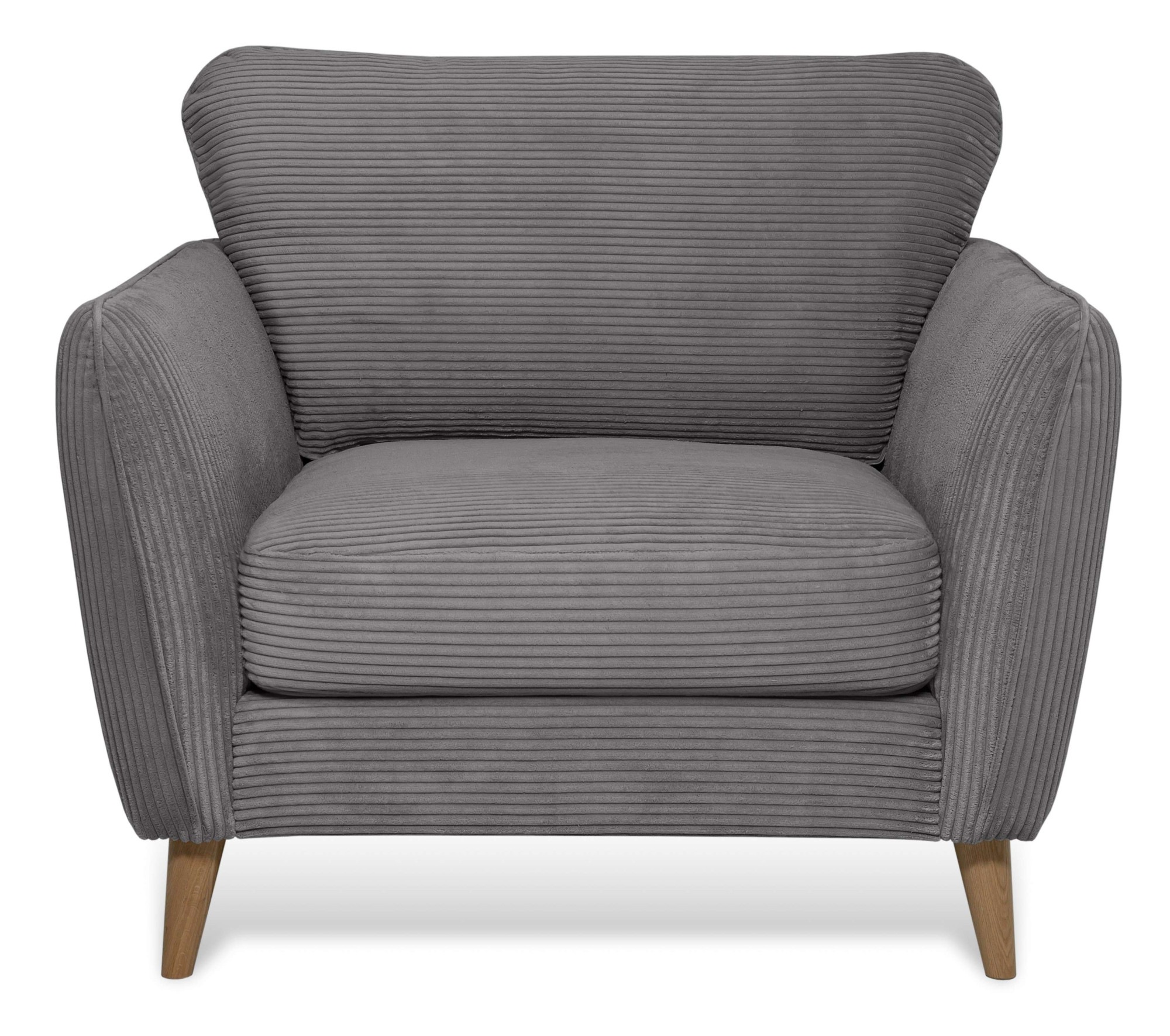 Home affaire Sessel "MARSEILLE", Massivholzbeine Eiche, Landhausstil, Welle günstig online kaufen
