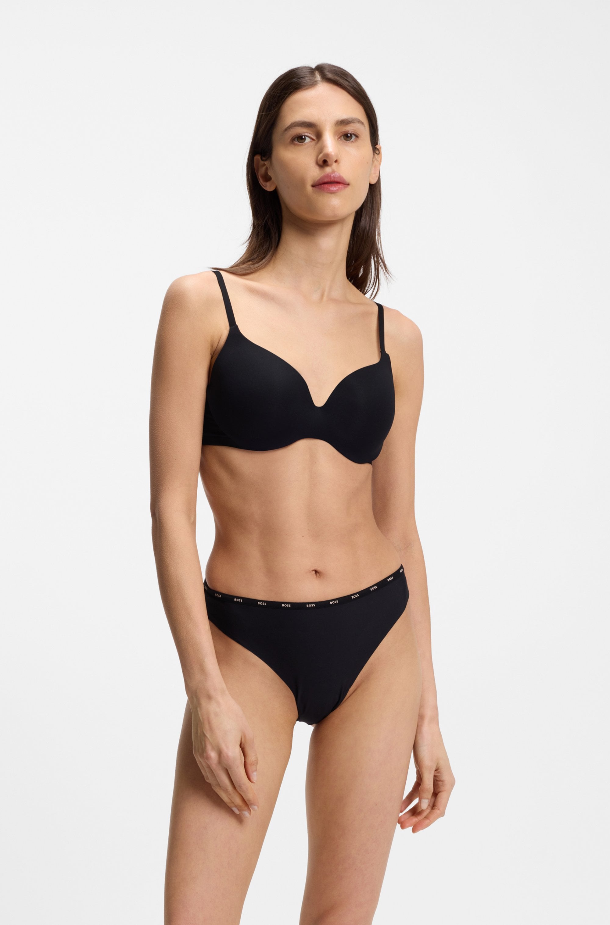 BOSS Brasilslip »3P LACE« 3 Stk. aus supersoftem Material mit nicht abzeichnendem Schnitt