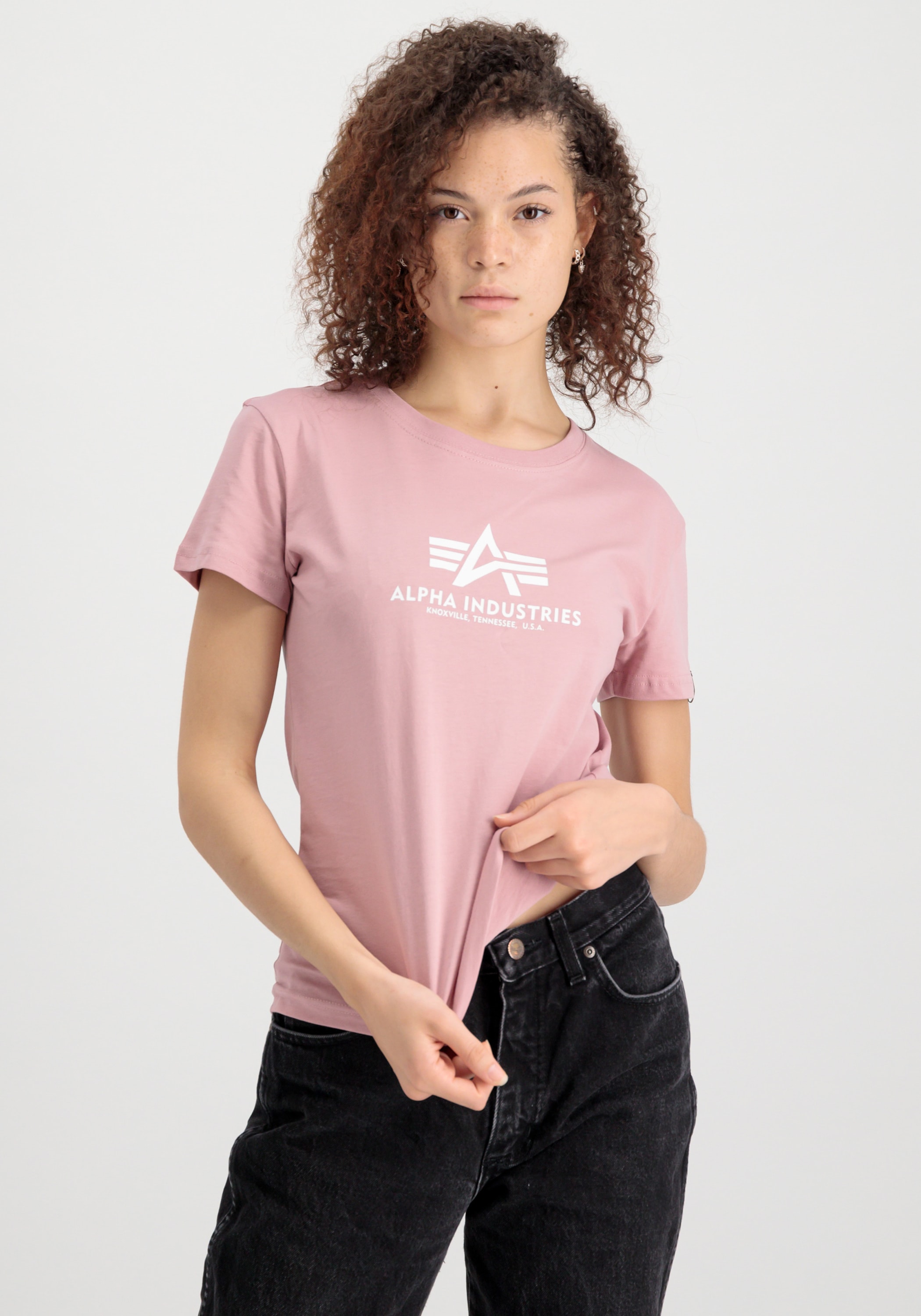 Alpha Industries T-Shirt "Alpha Industries Women - T-Shirts New Basic T-Shi günstig online kaufen