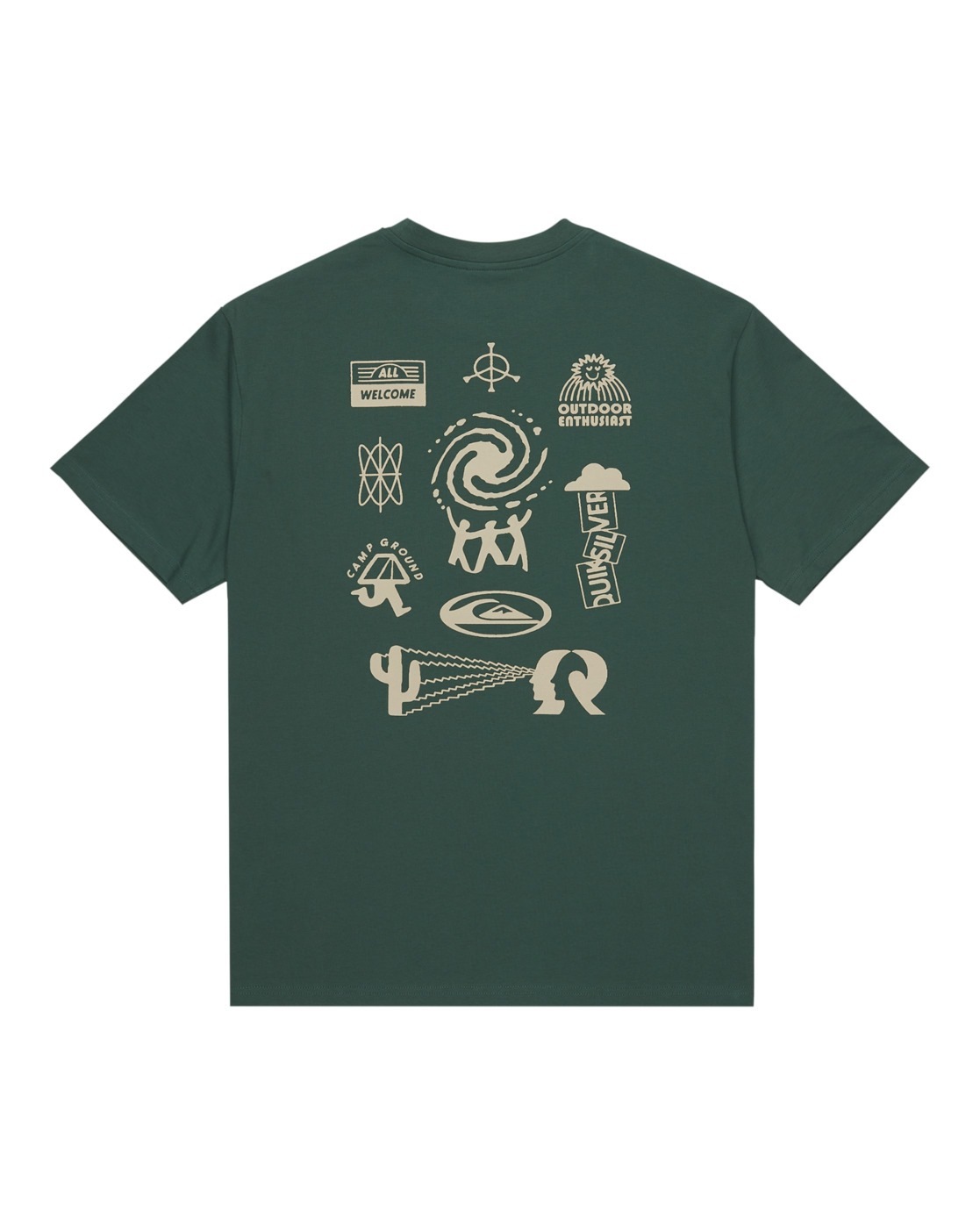 Quiksilver T-Shirt "Pto Welcome All" günstig online kaufen