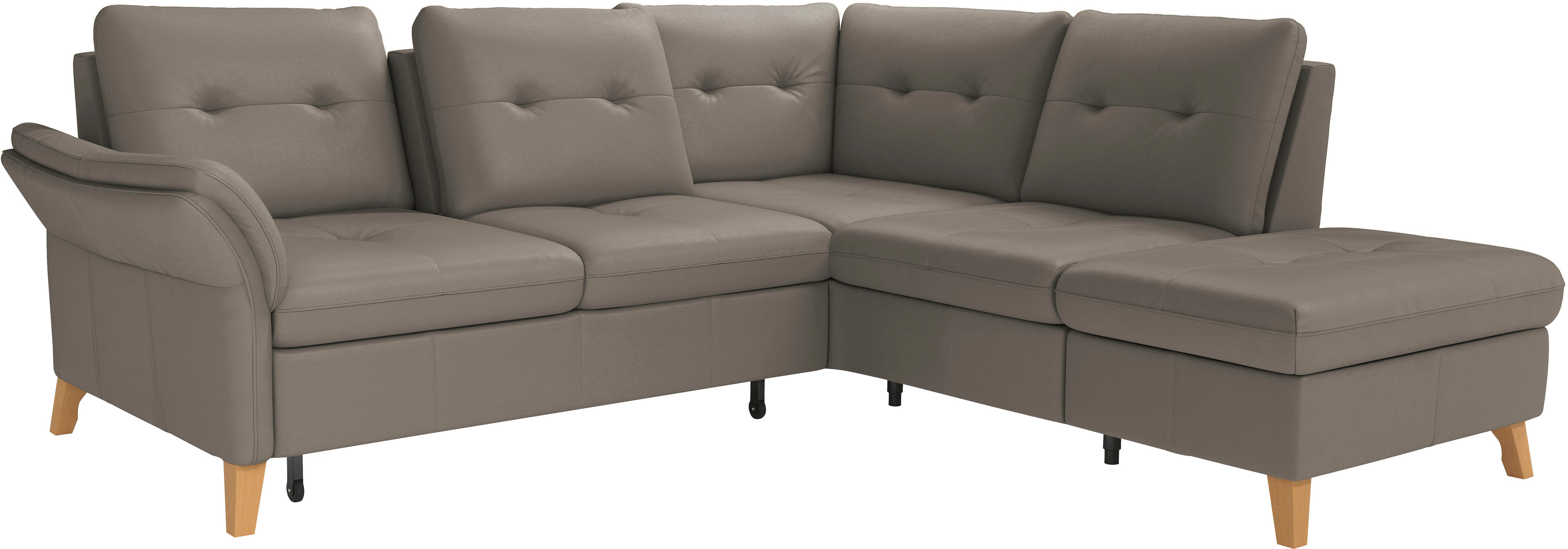 Thumbnail - sit&more Ecksofa "Göteborg", inkl. Sitztiefenverstellung, wahlweise mit Bettfunktion & Bettkasten