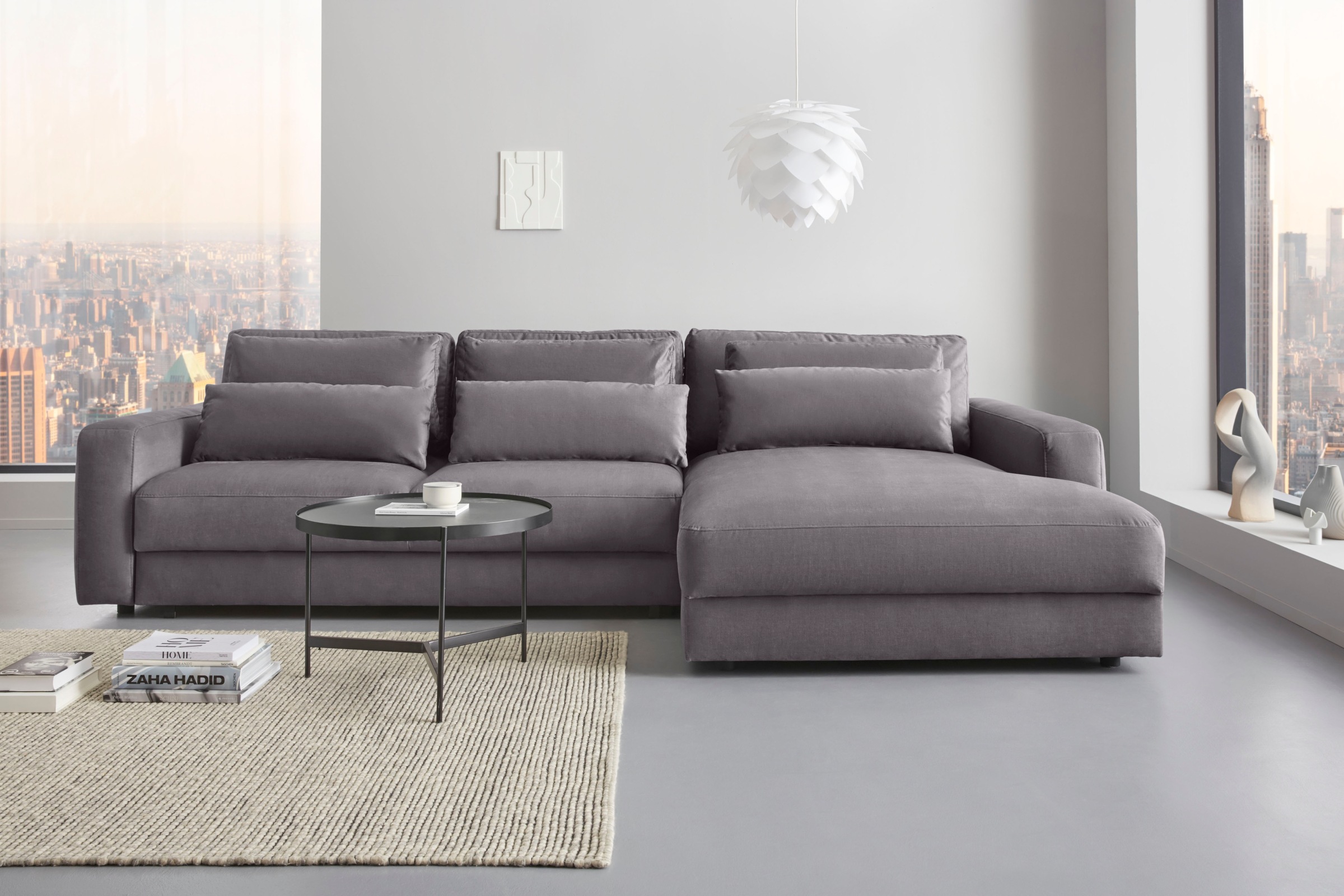 Home affaire Ecksofa "Bloomfield, bequem und elegant, OTTOs Choice, Breite günstig online kaufen