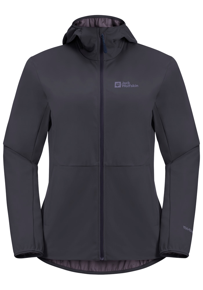 Jack Wolfskin Softshelljacke »FELDBERG HOODY W«, mit Kapuze