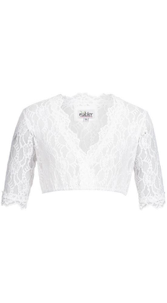 Nübler Dirndlbluse "Dirndlbluse 3/4 Arm Laura"