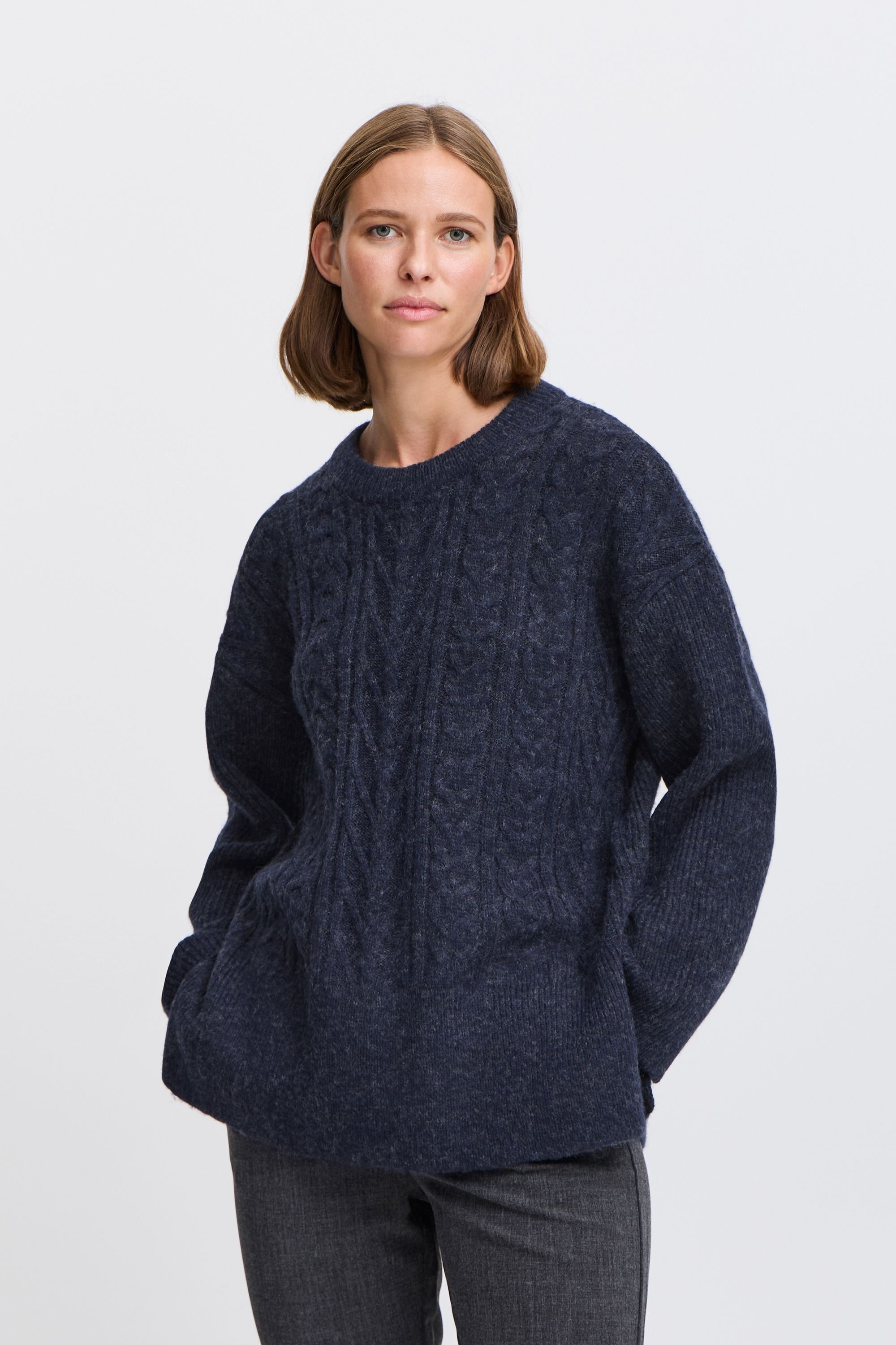 b.young Strickpullover »Strickpullover BYNELLO ONECK JUMPER -«