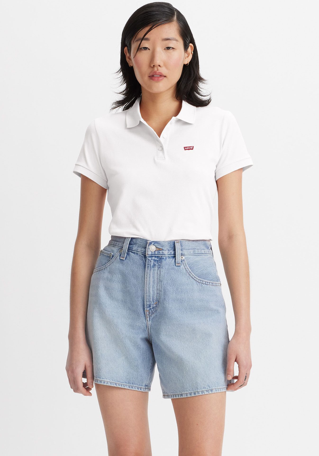 Levis Poloshirt "LEVIS HM POLO" Piqué aus elastischer Baumwollmischung günstig online kaufen