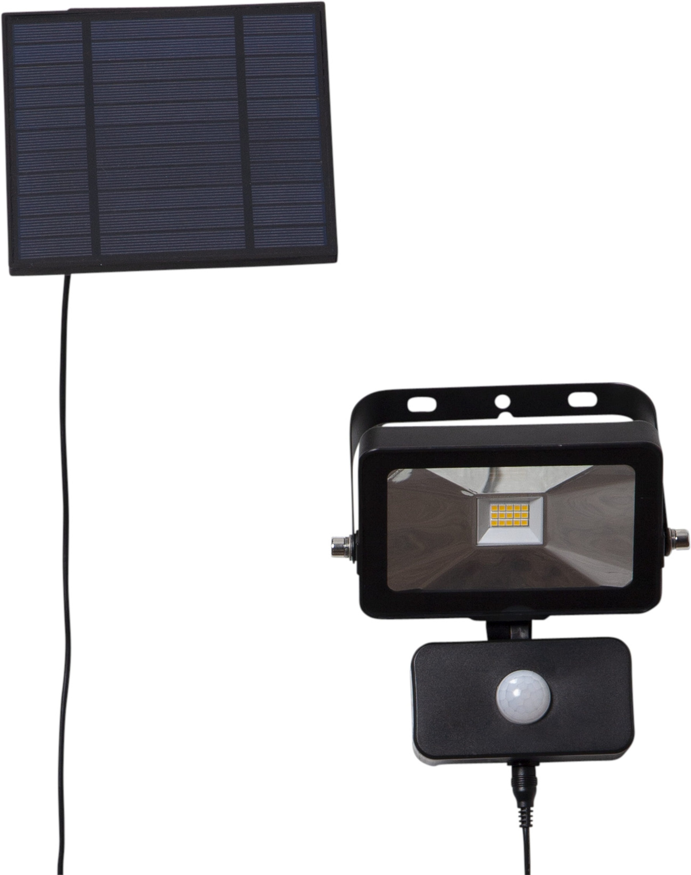 Parforce Traditional Hunting LED Solarleuchte »Solar-Spotlight Powerspot« LED-Board 1 Stk. Warmweiß PIR- und Dämmerungssensor, bis zu 800lm bei Bewegung, 40lm Dauerlicht