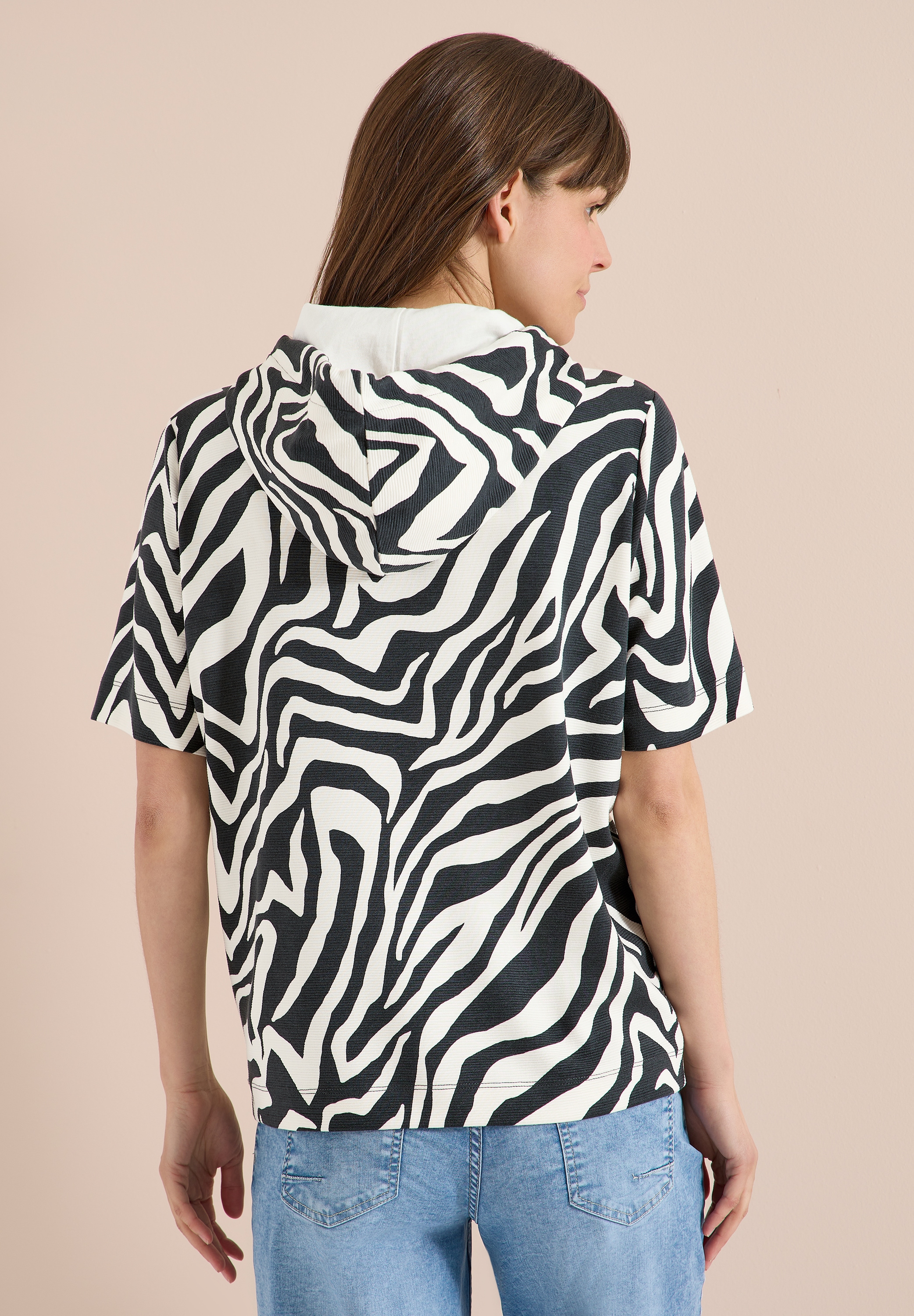 Cecil Kapuzenshirt mit Kapuze mit Tunnelzugband