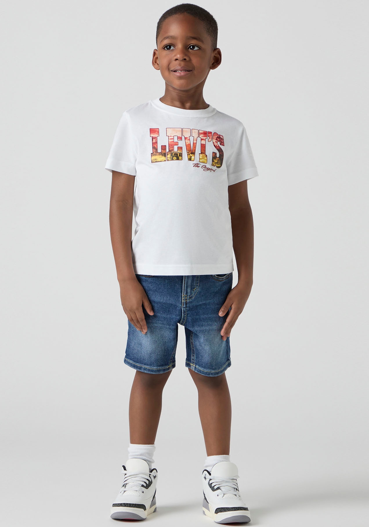 Levi's Kids Levi's® Kids džinsiniai šortai »LVB NE...