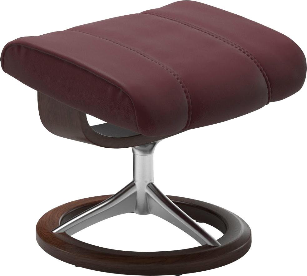 Fußhocker »Consul«, mit Signature Base, Gestell Braun