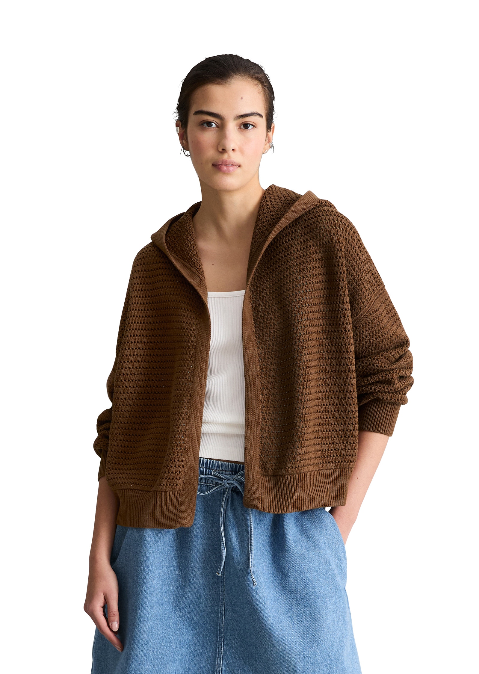 Marc OPolo DENIM Cardigan "aus Organic Cotton" günstig online kaufen