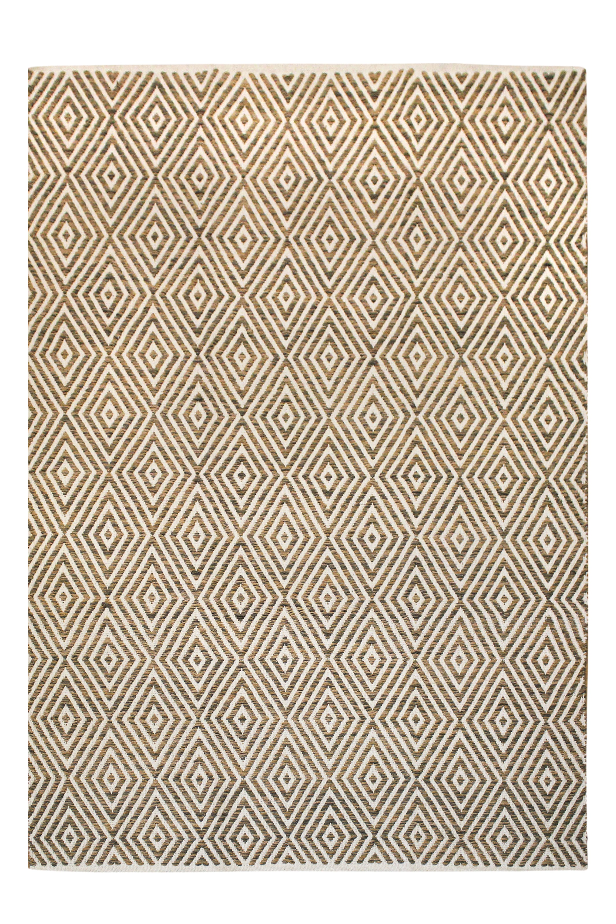 Kayoom Teppich »Aperitif 310«, rechteckig, weiche Haptik, fusselarm, für Allergiker, 80 % Baumwolle, Schlafzimmer